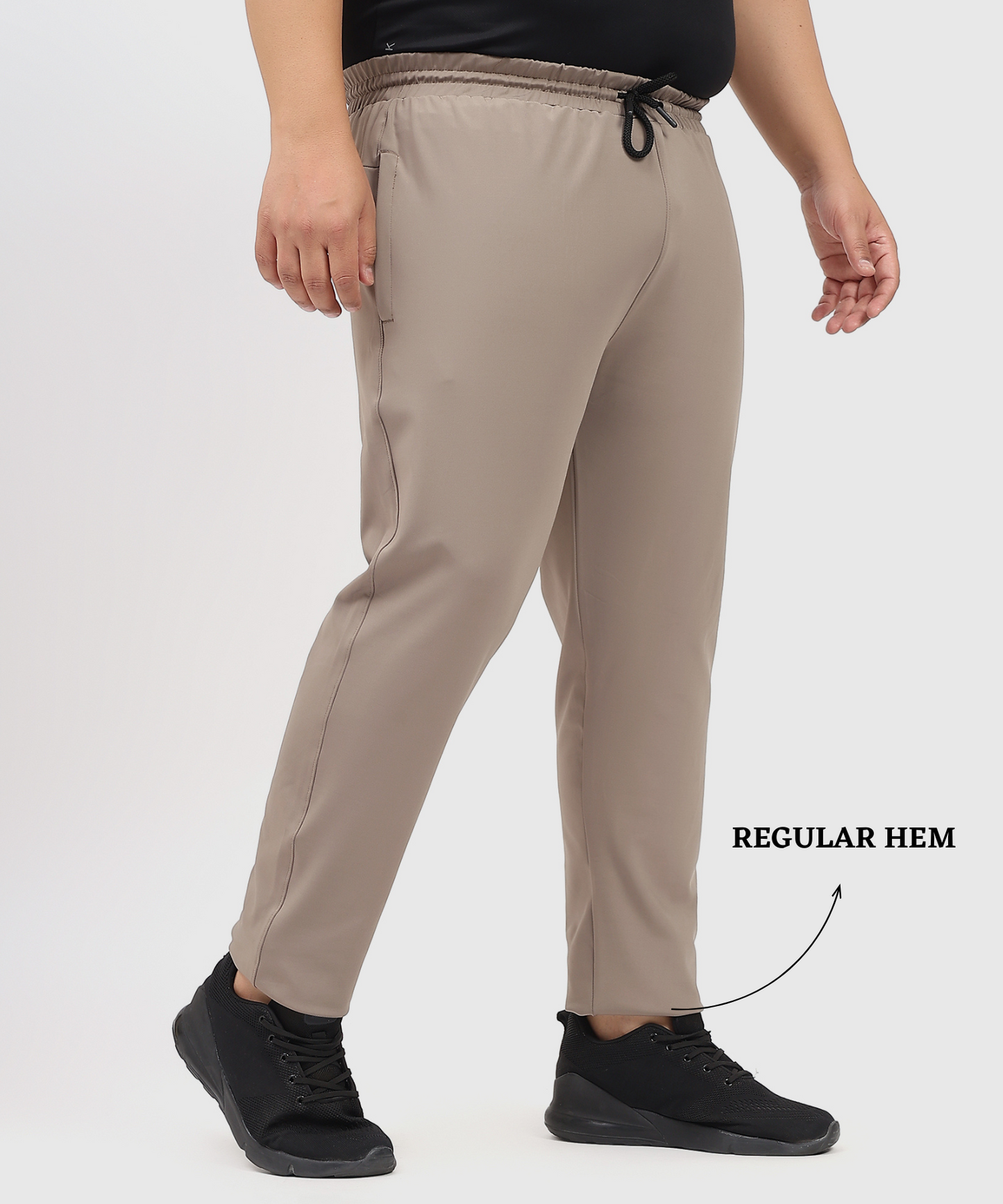 TaiwanFlex Trackpants - Imported 4way Taiwan Lycra Plus Size Lower (GSM 280)