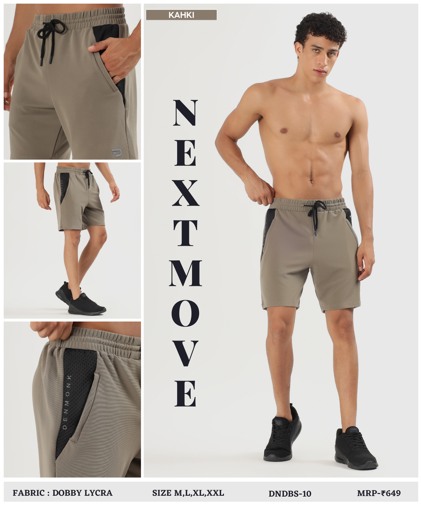Training Shorts - Imported Dobby Lycra (GSM 260)