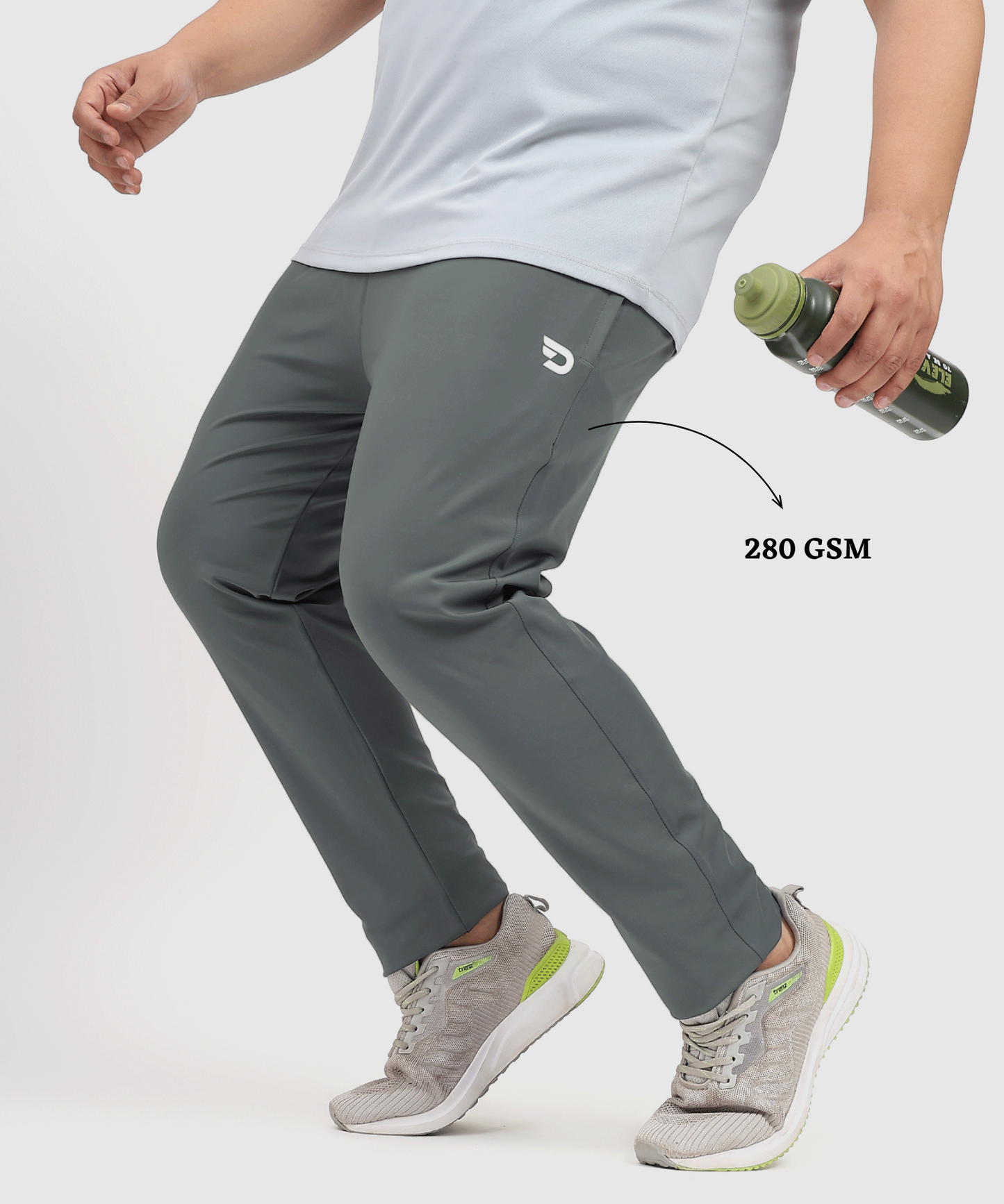 TaiwanFlex Trackpants - Imported 4way Taiwan Lycra Plus Size Lower (GSM 280)