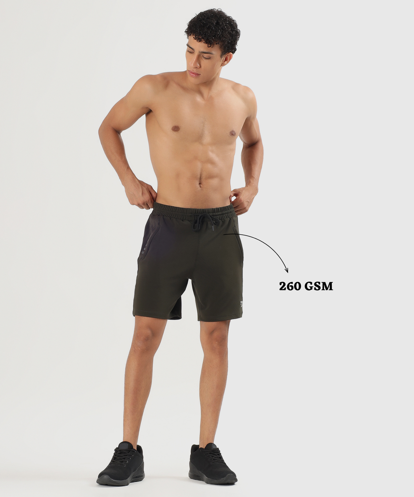 Training Shorts - Imported Dobby Lycra (GSM 260)