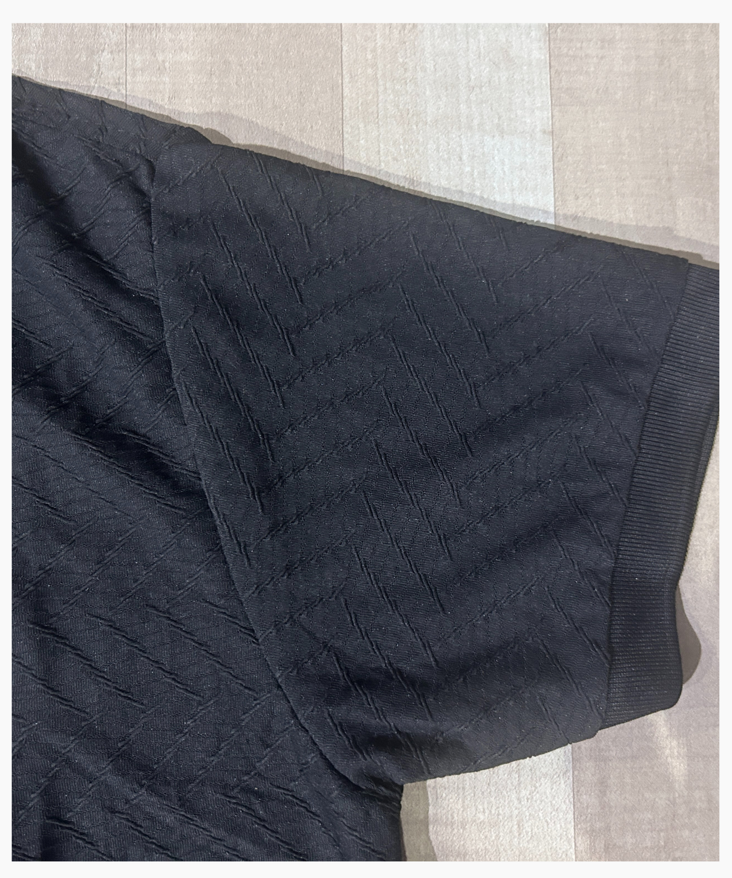 Premium Quality Knitting Lycra Self Design Jacquard T-Shirts (GSM 190-200)