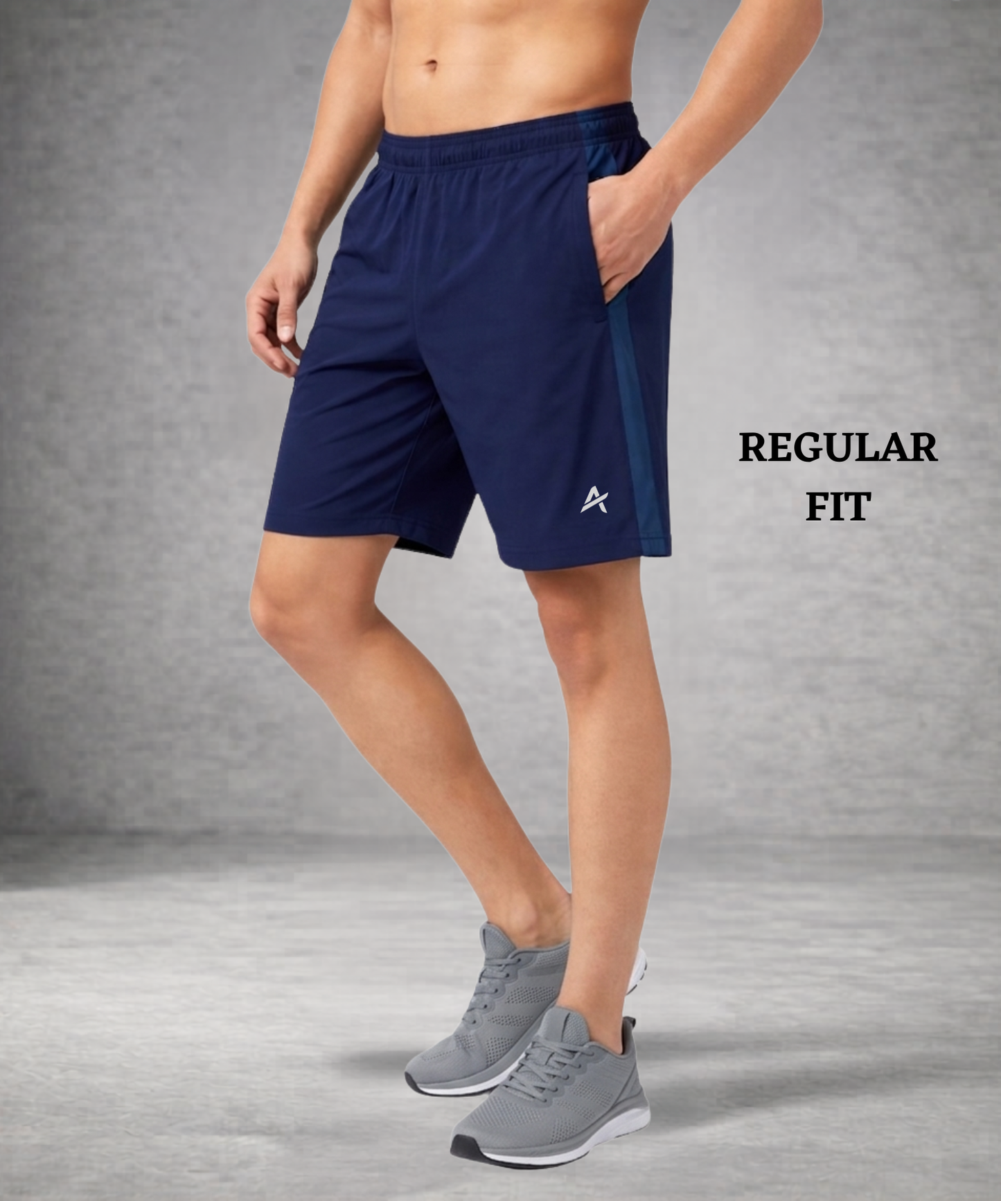 Imported NS Parachute Lycra Shorts – 12% Lycra | 130 GSM | Athvix Active Wear By Denmonk