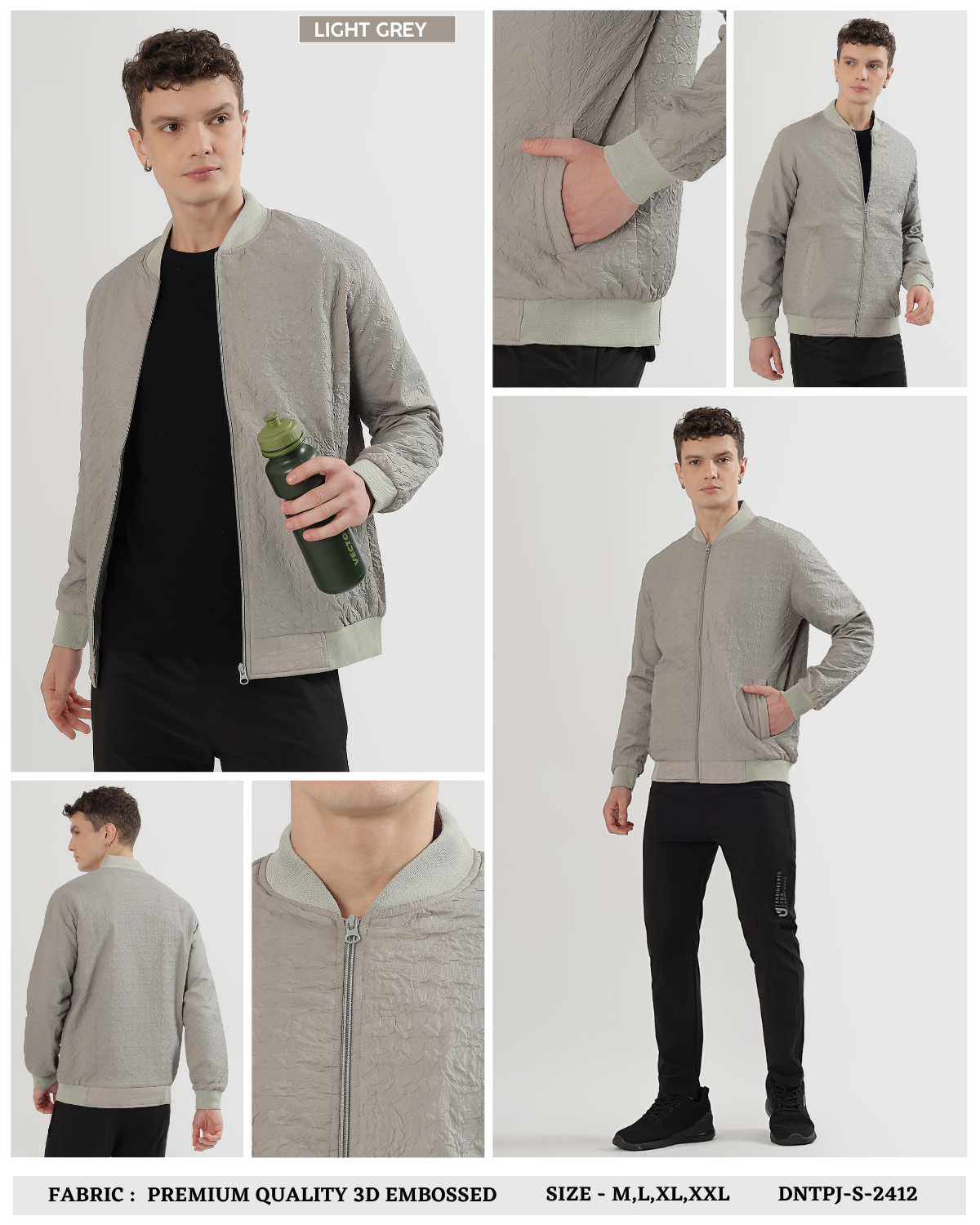 Imported Premium Quality 3D EMBOSSED Windcheater