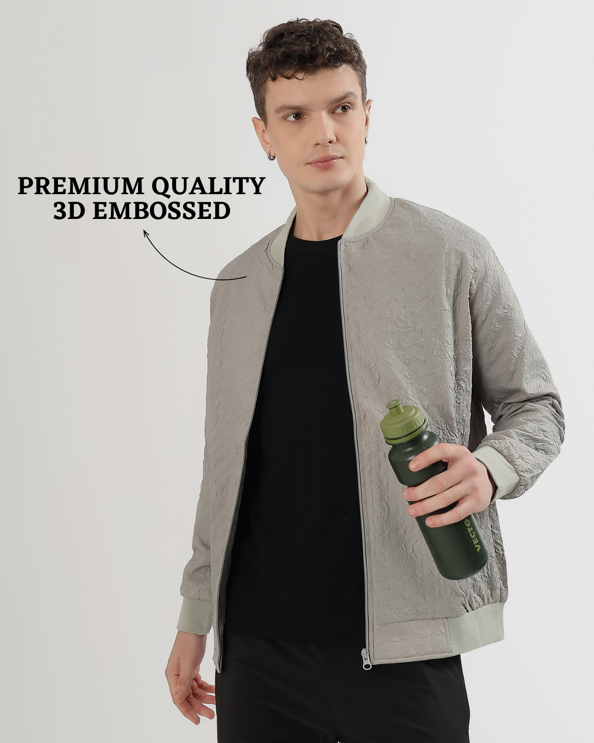 Imported Premium Quality 3D EMBOSSED Windcheater