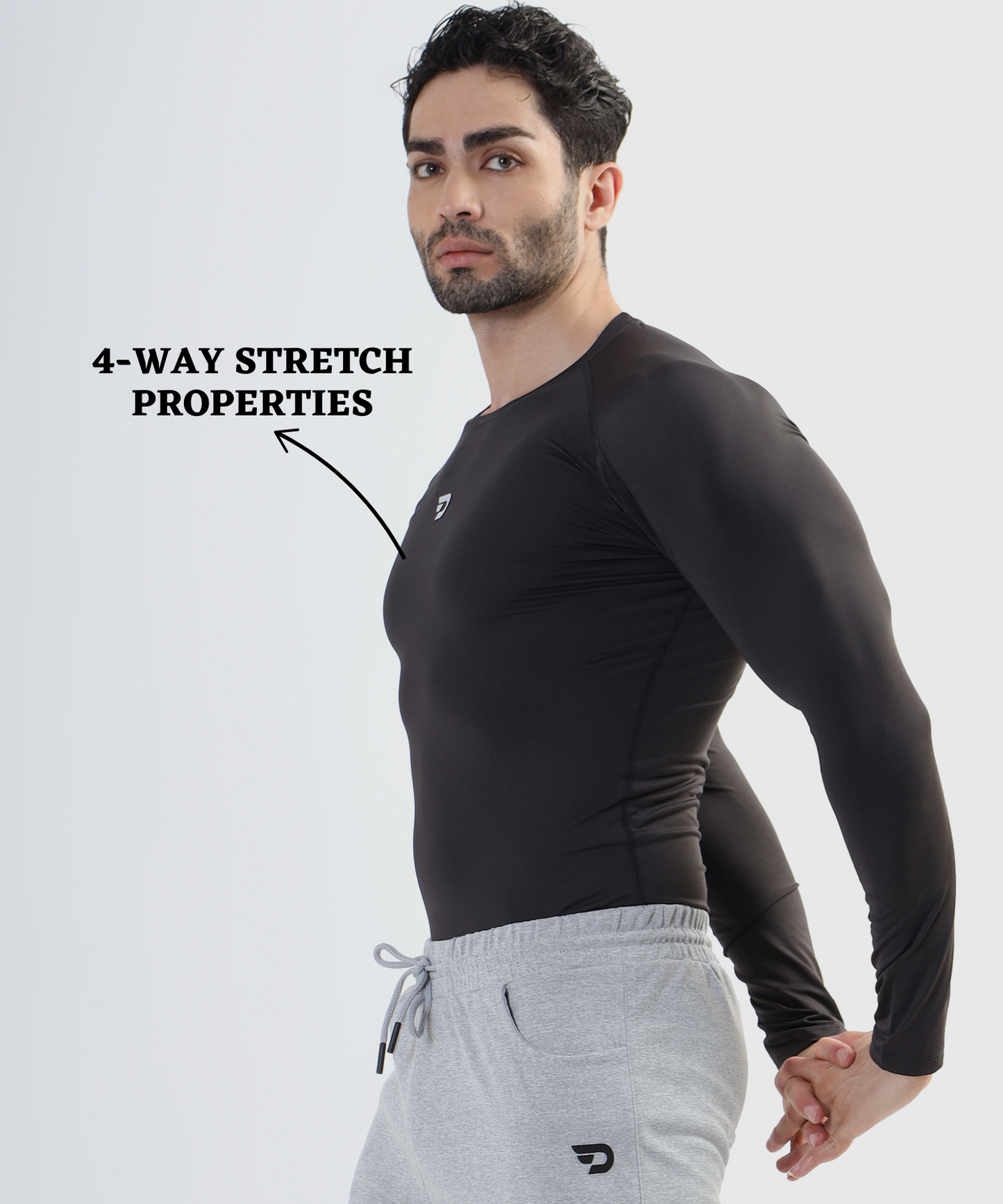 RaglanFit – Imported 4-Way Taiwan Lycra (180 GSM) Full Sleeves