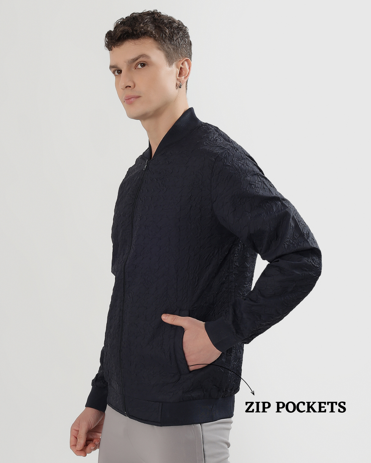 Imported Premium Quality 3D EMBOSSED Windcheater