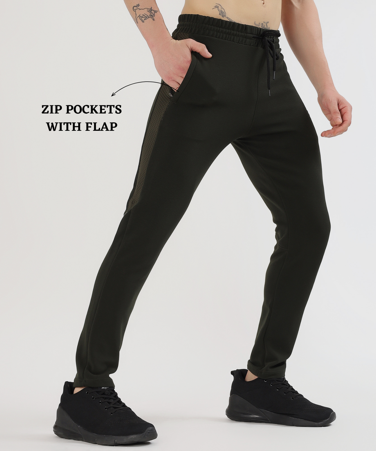 DuraFit Trackpant - Imported Dobby Lycra (GSM 280)