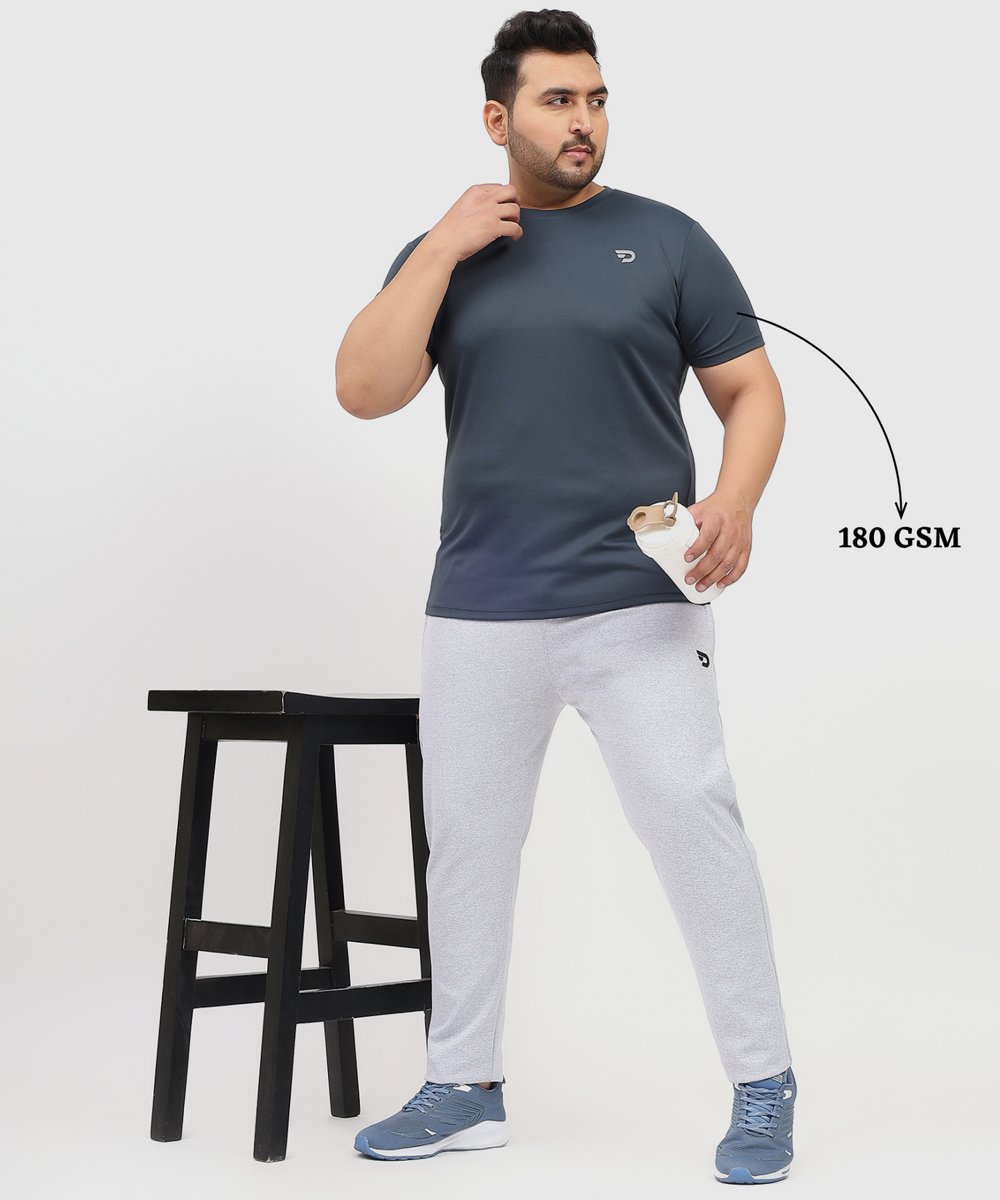 Imported Dotknit Lycra T-Shirts (GSM 180)