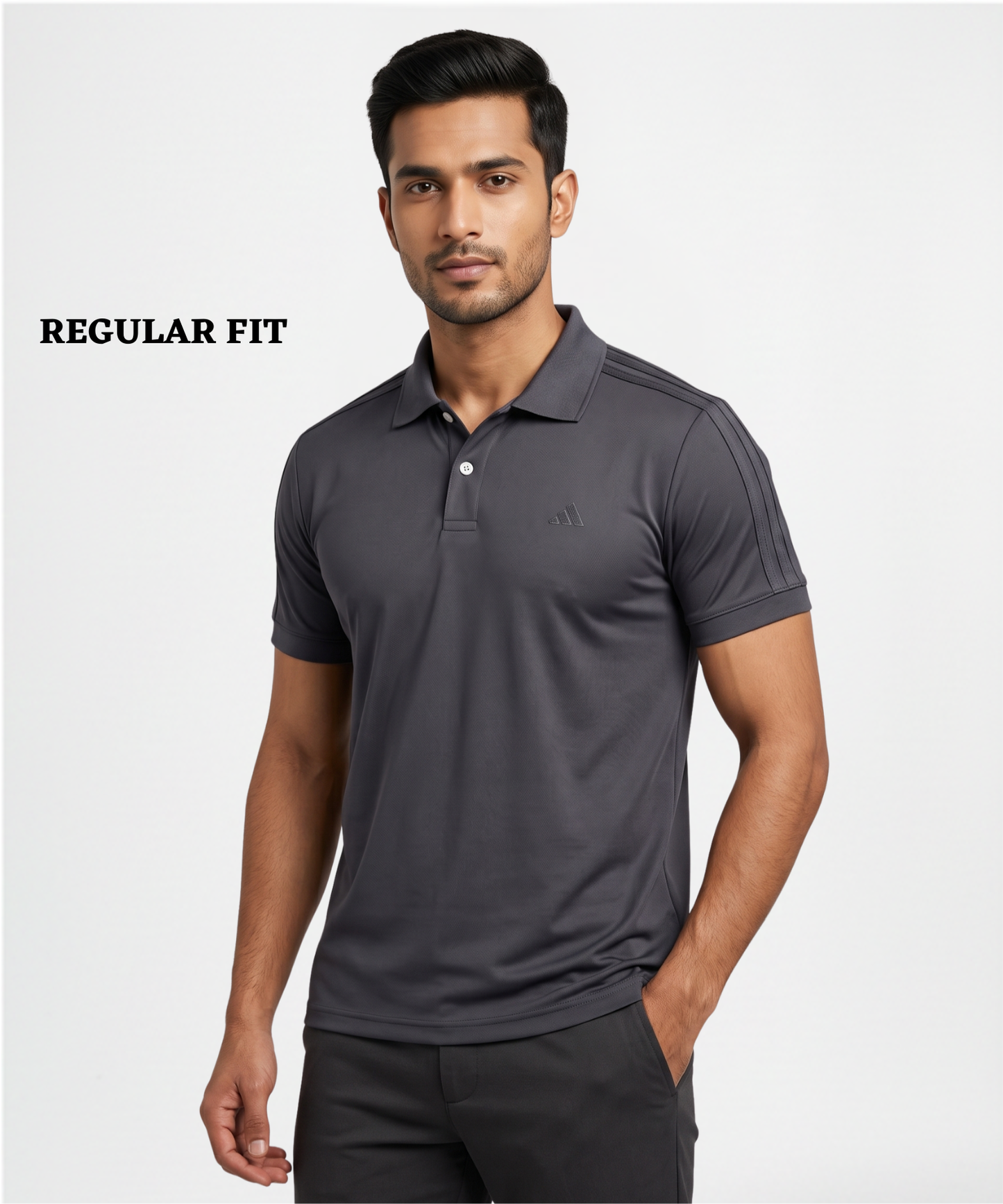 Imported Matty Lycra T-Shirts (GSM 180) | 3strip Design