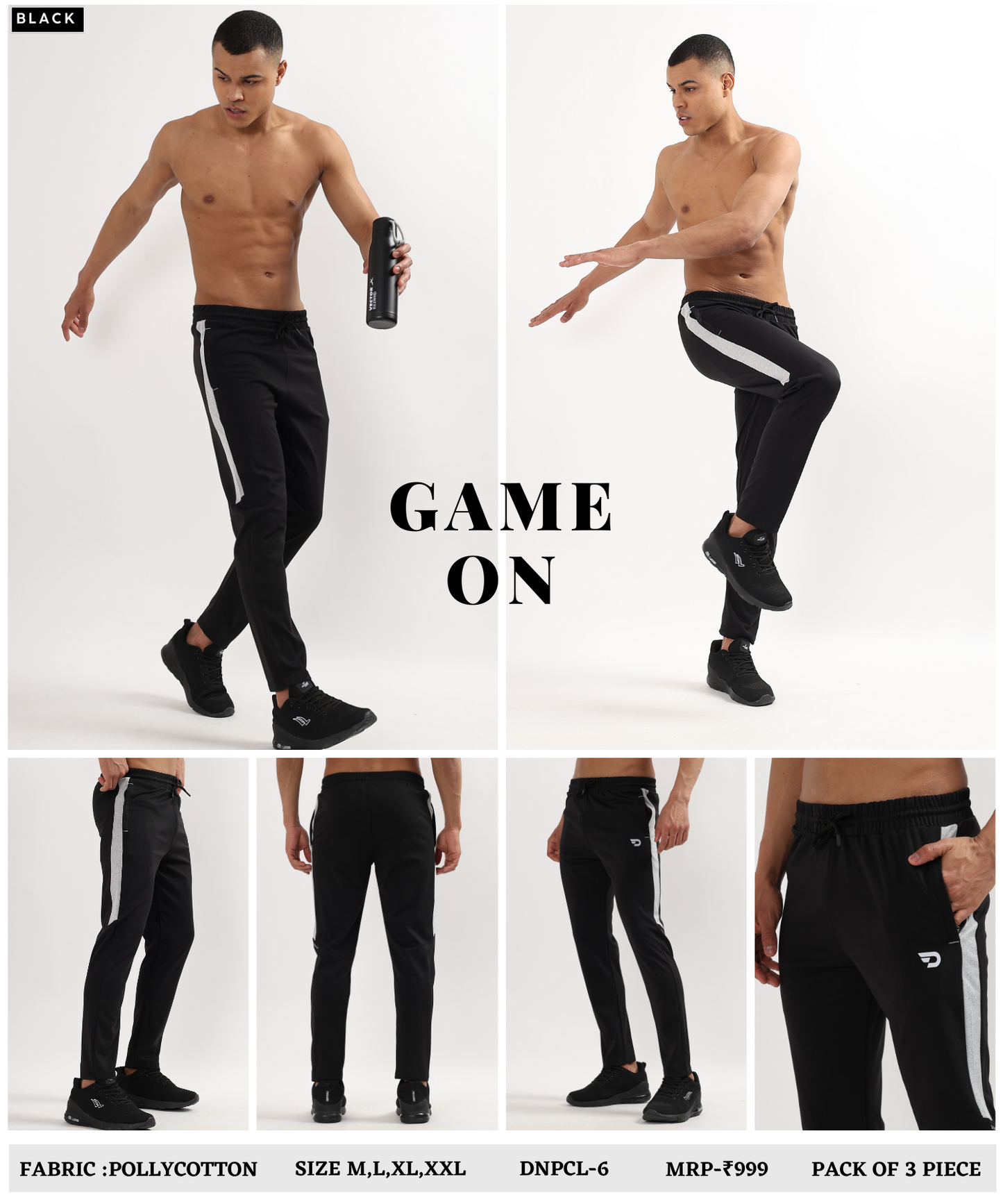 PolyCotton Lycra Lower