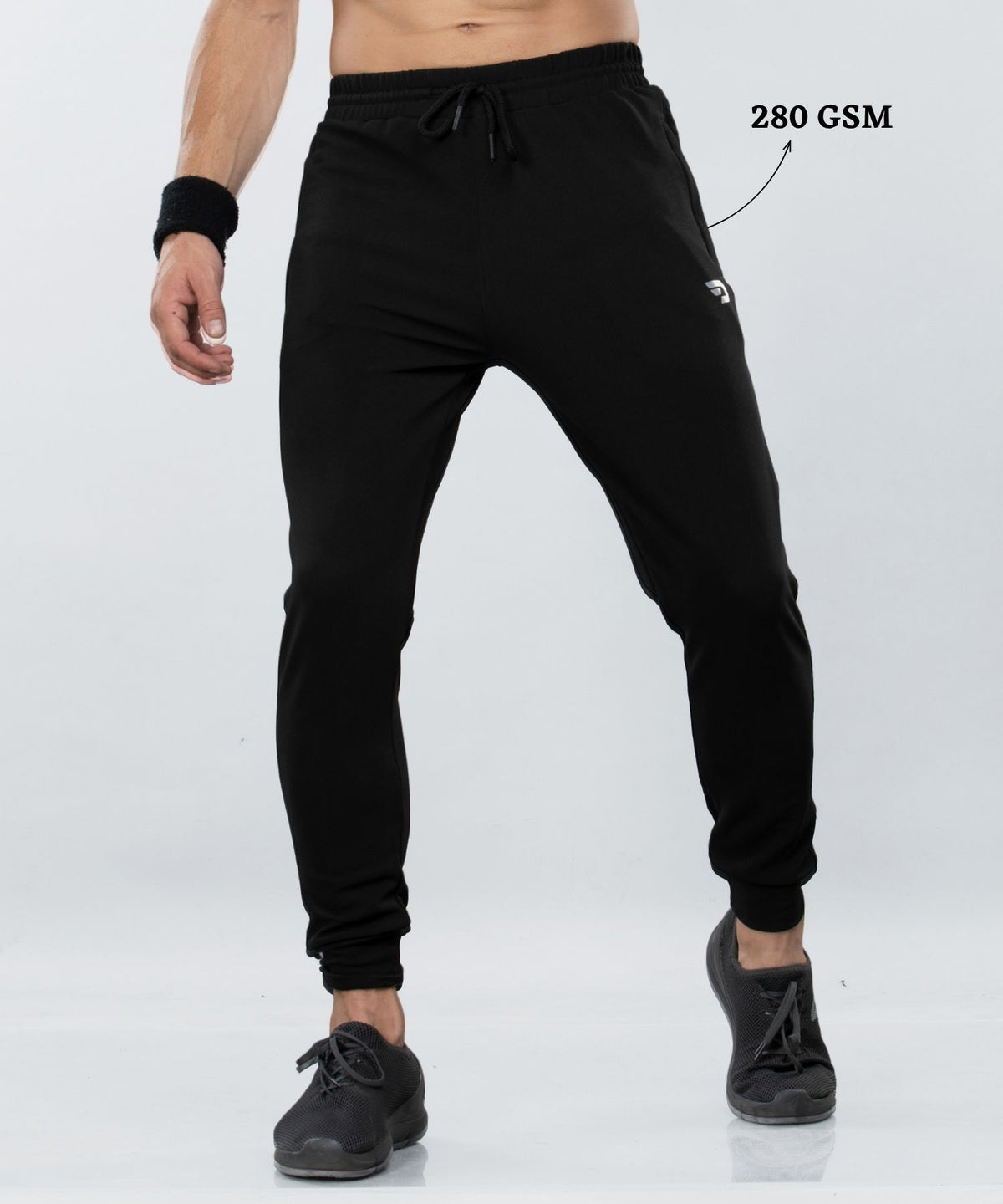 Ribbed Trackpant - Imported Dobby Lycra Trackpant | GSM 280 | Slim Fit