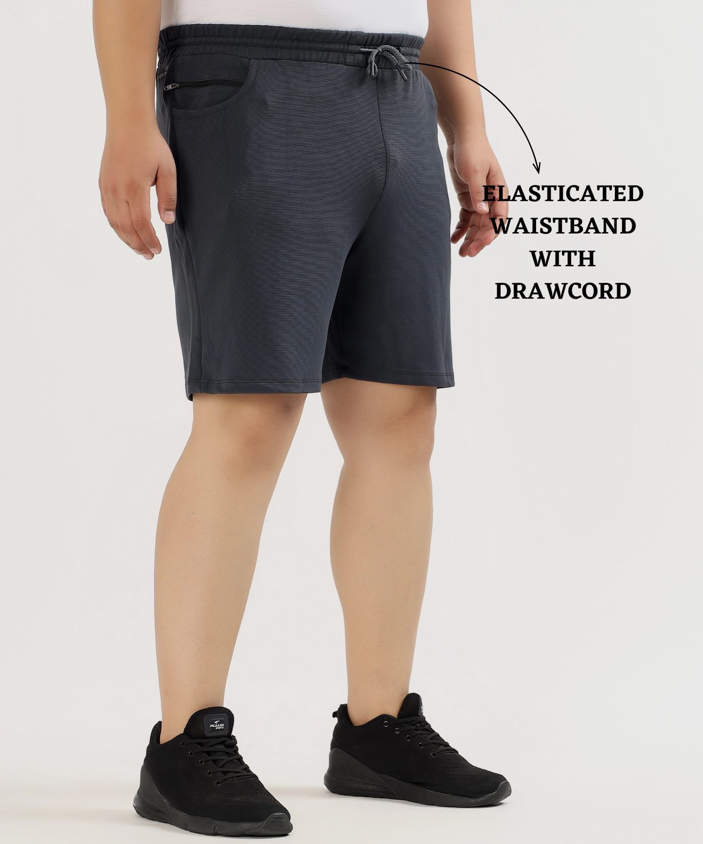 Hybrid Fit Shorts - Imported Dobby Lycra(GSM 260)