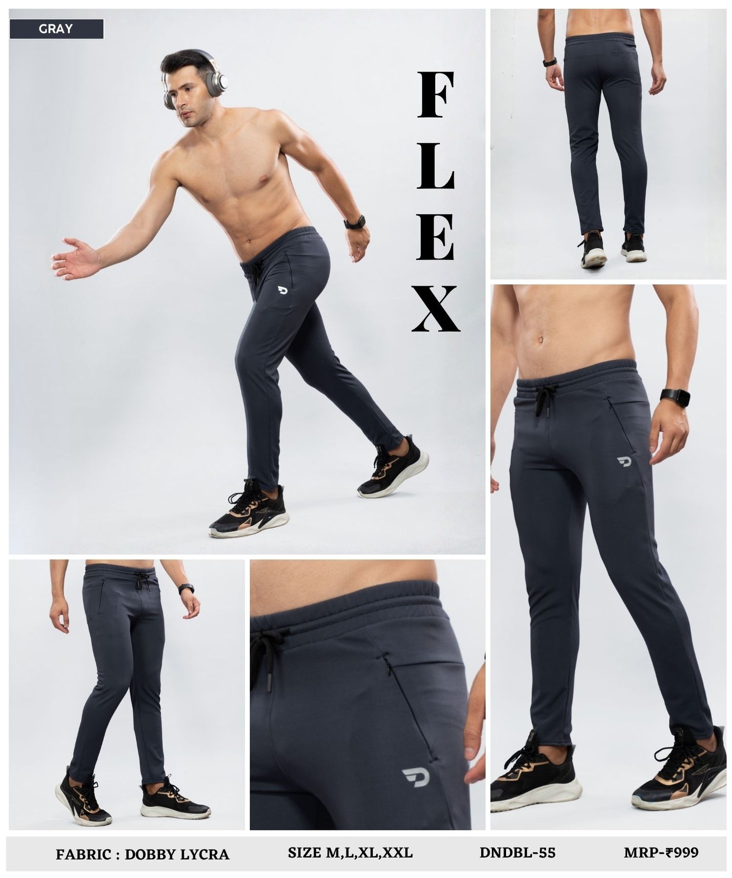 AirFlex Trackapnt _ Imported Dobby Lycra(GSM 280) | DOD