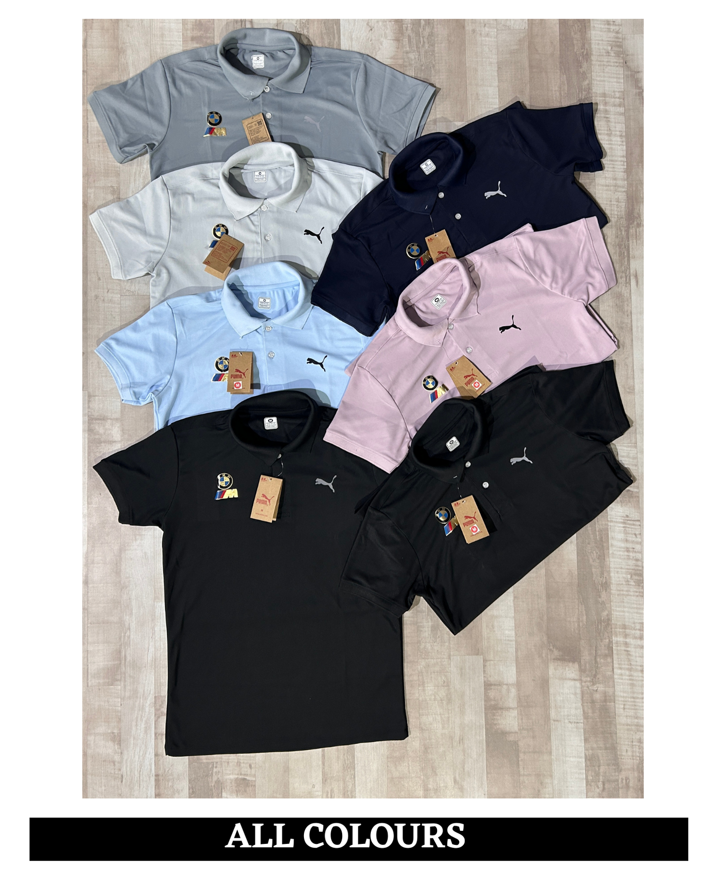 Imported Matty Polo Lycra T-Shirts (GSM 180)