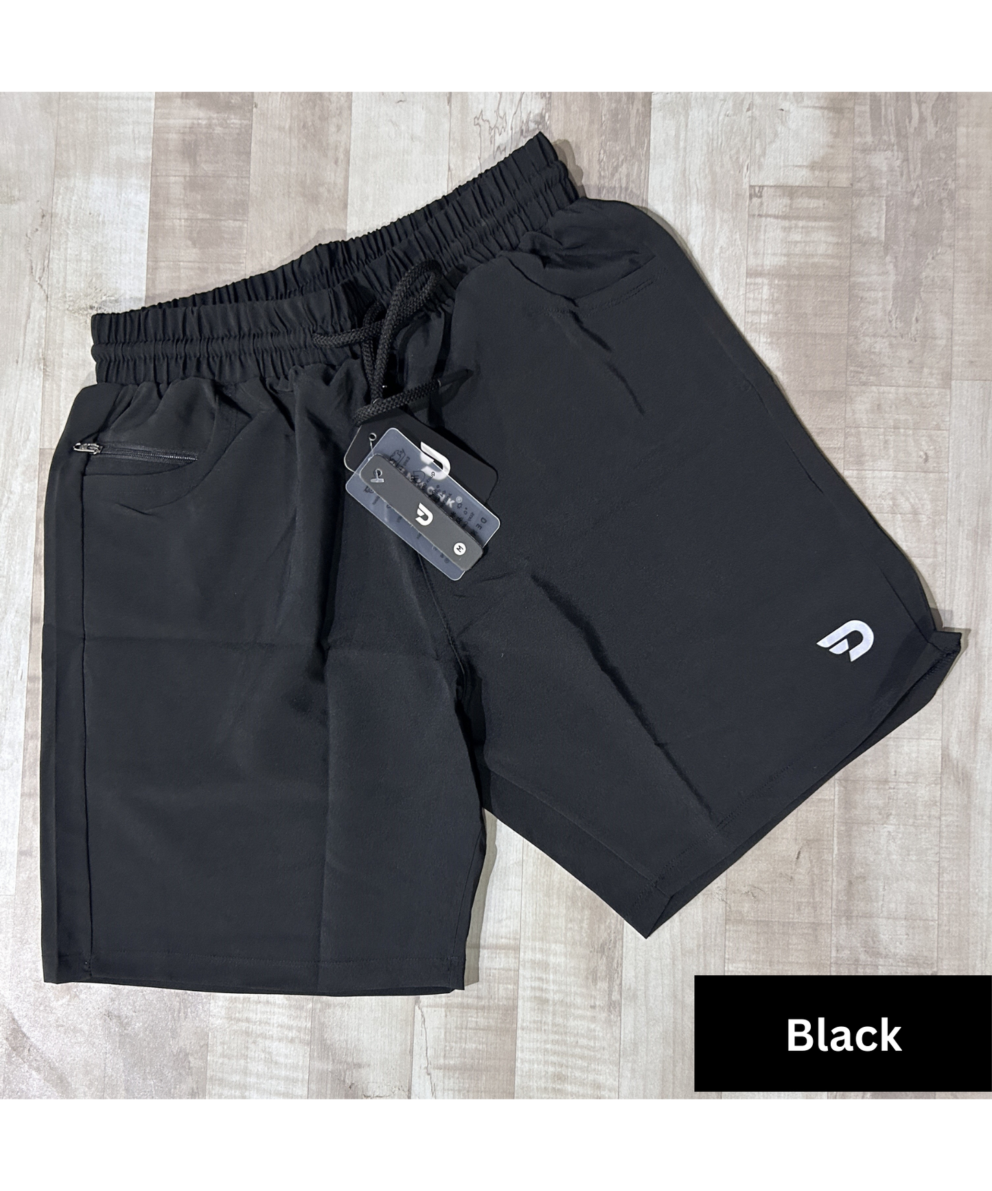 ActiveMotion – Imported Ns Parachute Lycra | 130 GSM | 15% Lycra | Side Zip Pockets | Shorts / Half Pant - B2BZONE