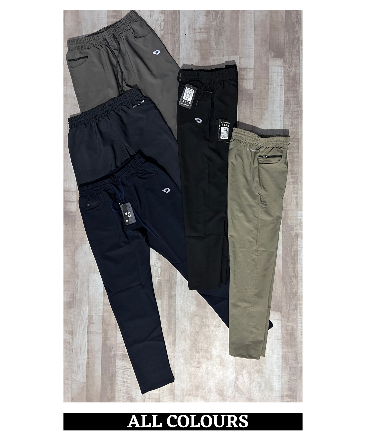 Parachute Flex TrackPant - Imported Ns Parachute Lycra Lower (15% Lycra 145 GSM)