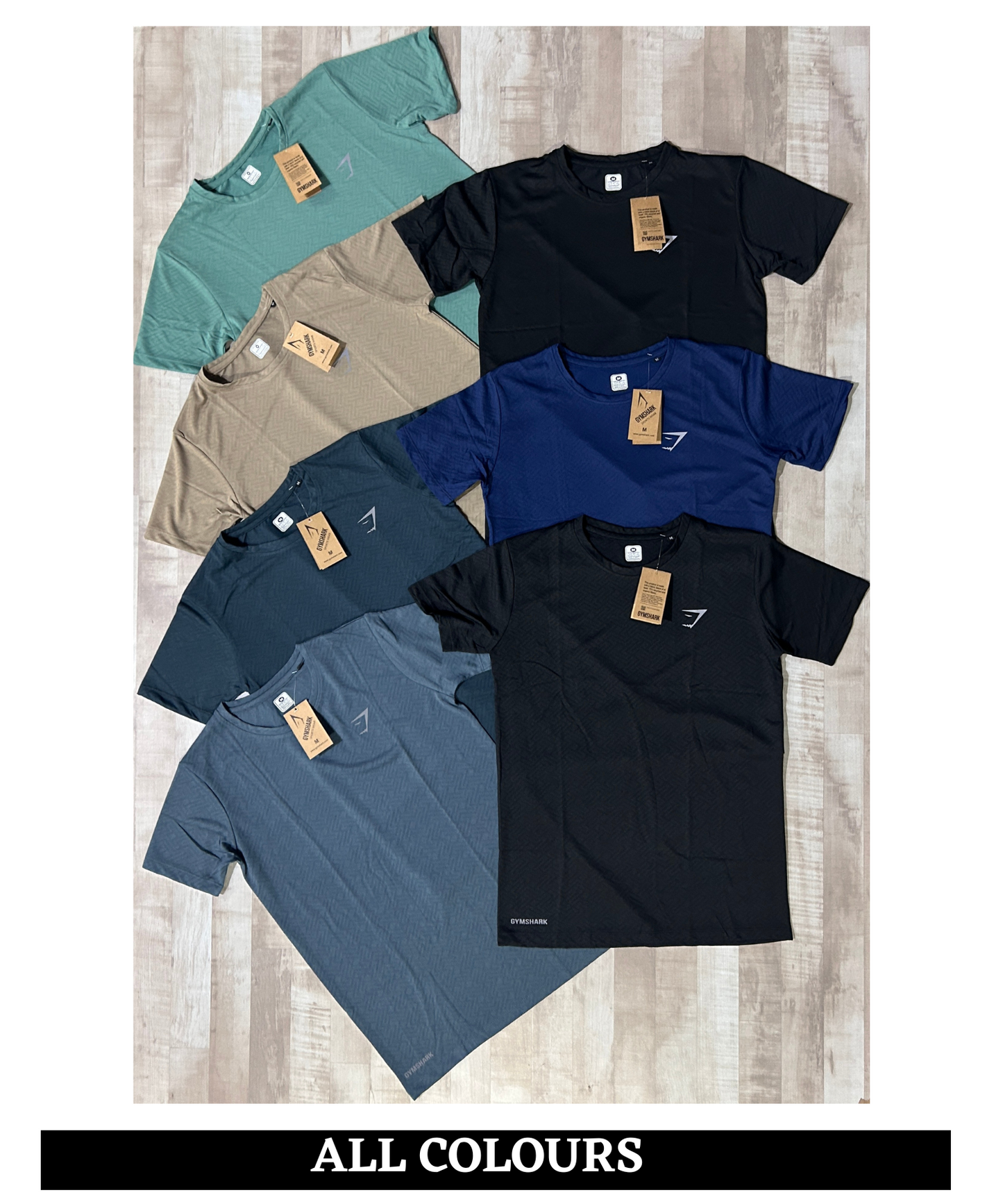 Imported Jacquard Lycra T-Shirts (GSM 180)