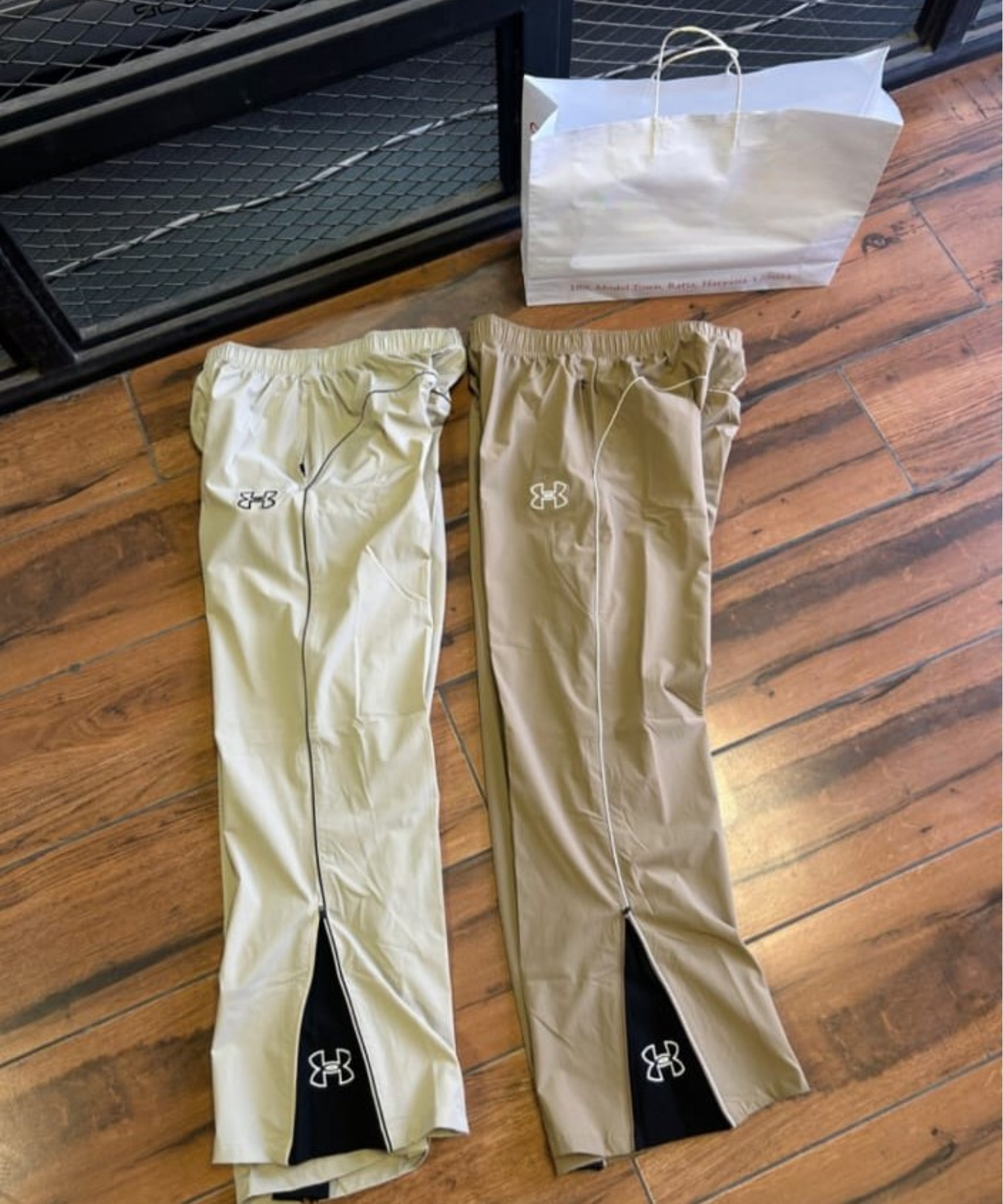 Imported Nylon Crush Lycra | Straight Fit + Boot Cut | Ankle Zipper | Side Pocket Closure | Lower / Trackpant