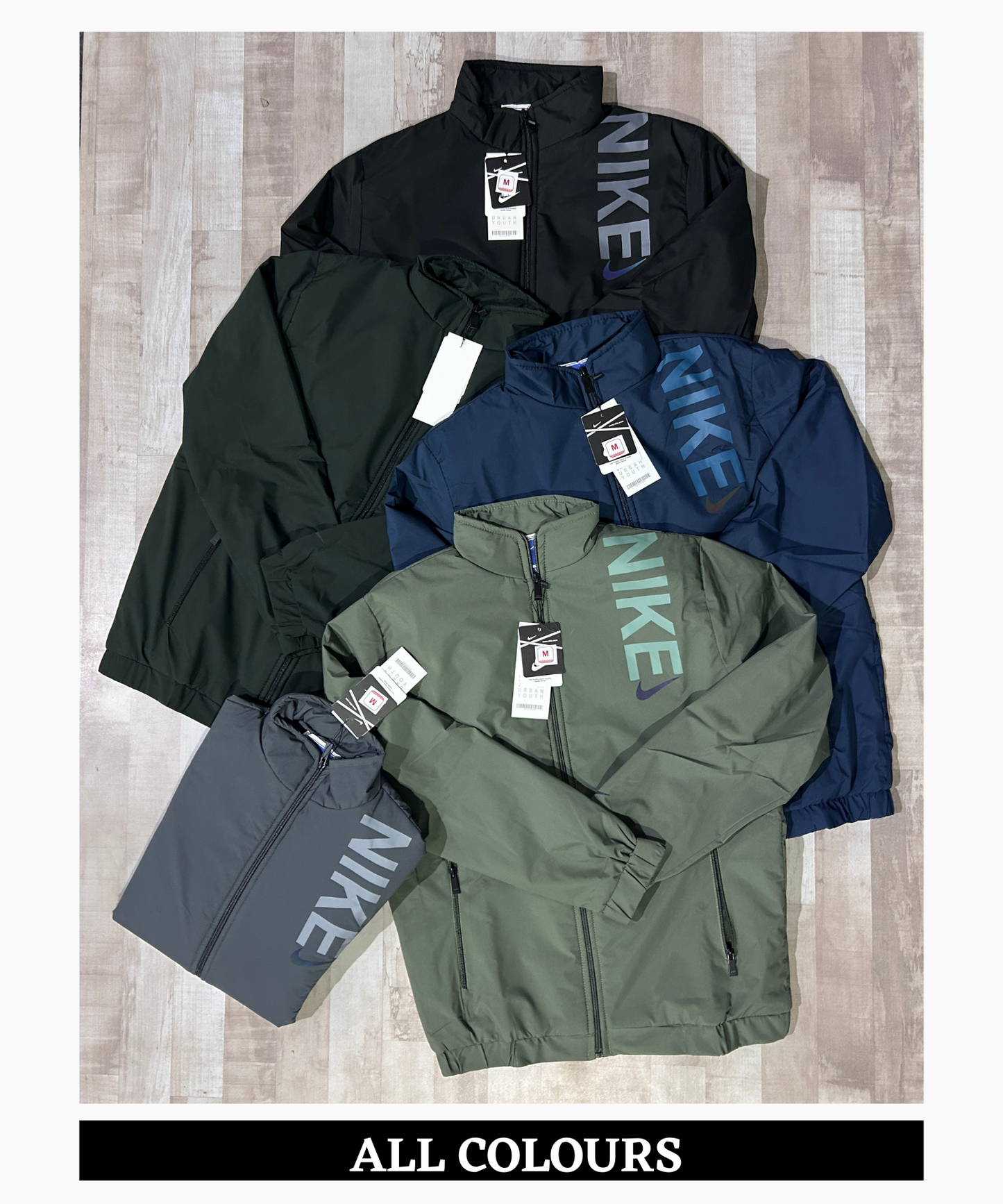 Premium Feather touch Embossed Printed Waterproof Windcheater (GSM 350)
