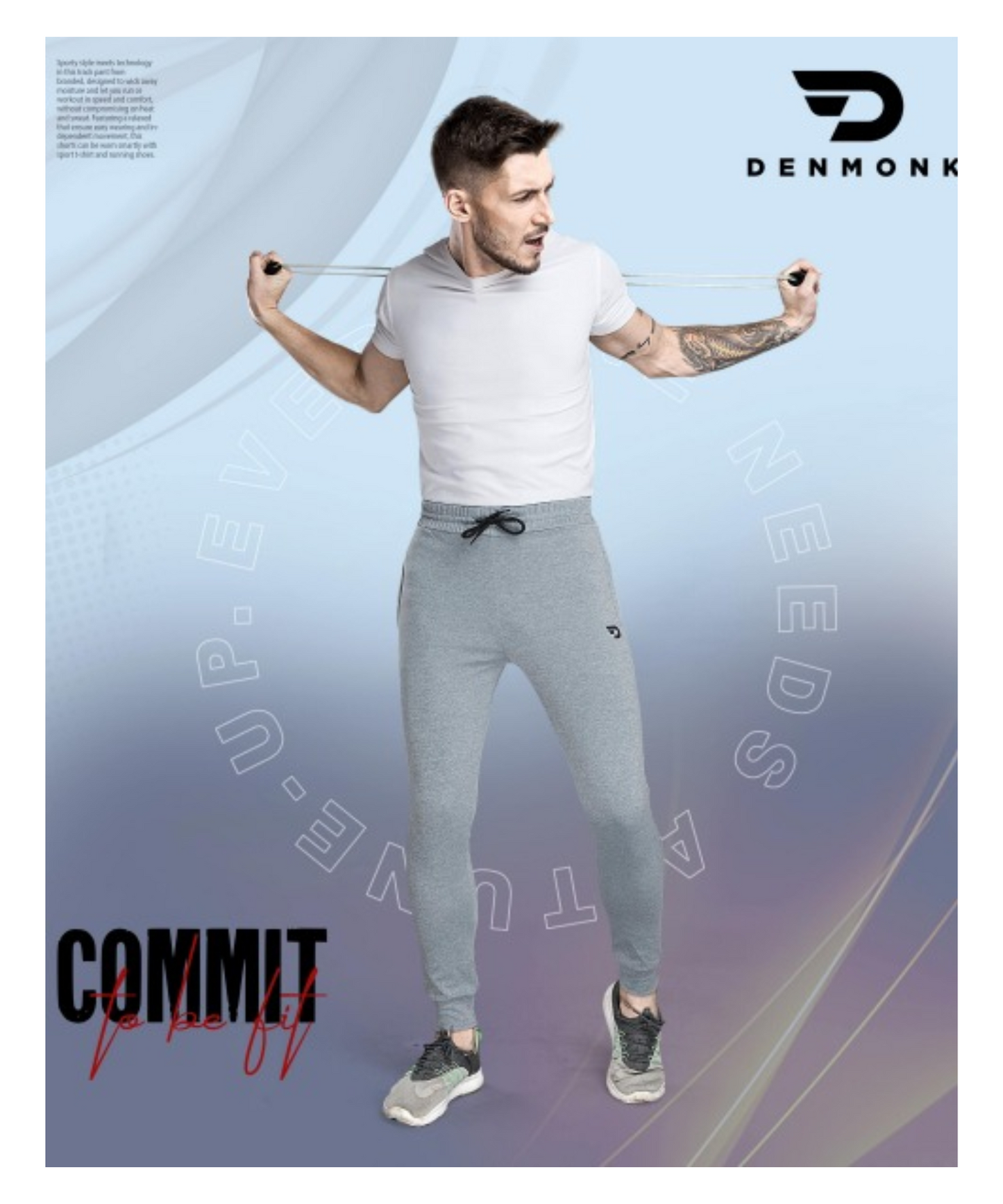 Everyday Comfort Trackpants - Imported PolyCotton Lycra(GSM 280)