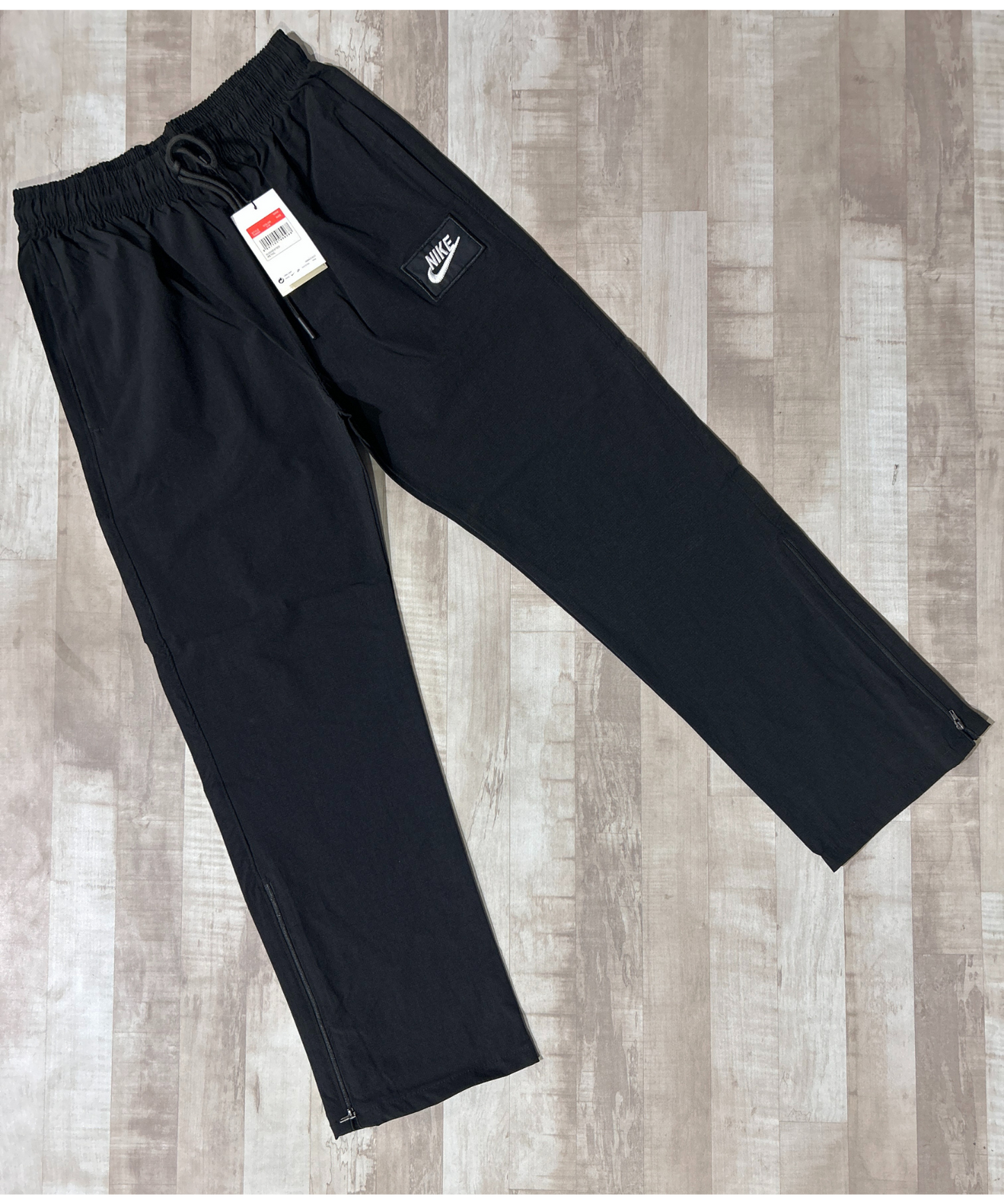 Imported Black Series Nylon Terry Lycra | Straight Fit + Boot Cut | Ankle Zipper | Side Pocket Closure | Lower / Trackpant - B2BZONE