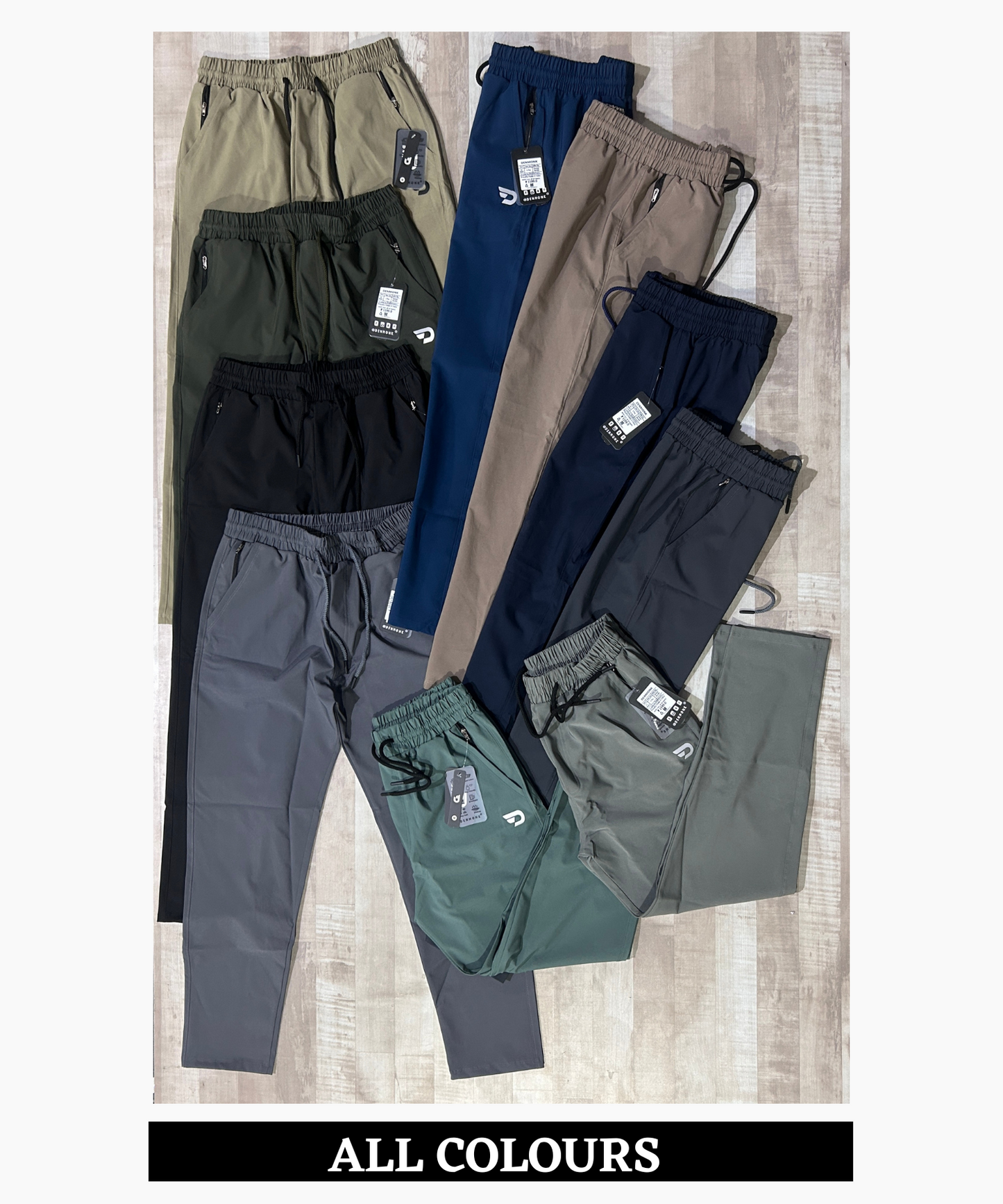 Power Play Trackpant - Imported Ns Terry Lycra (GSM 180-190)