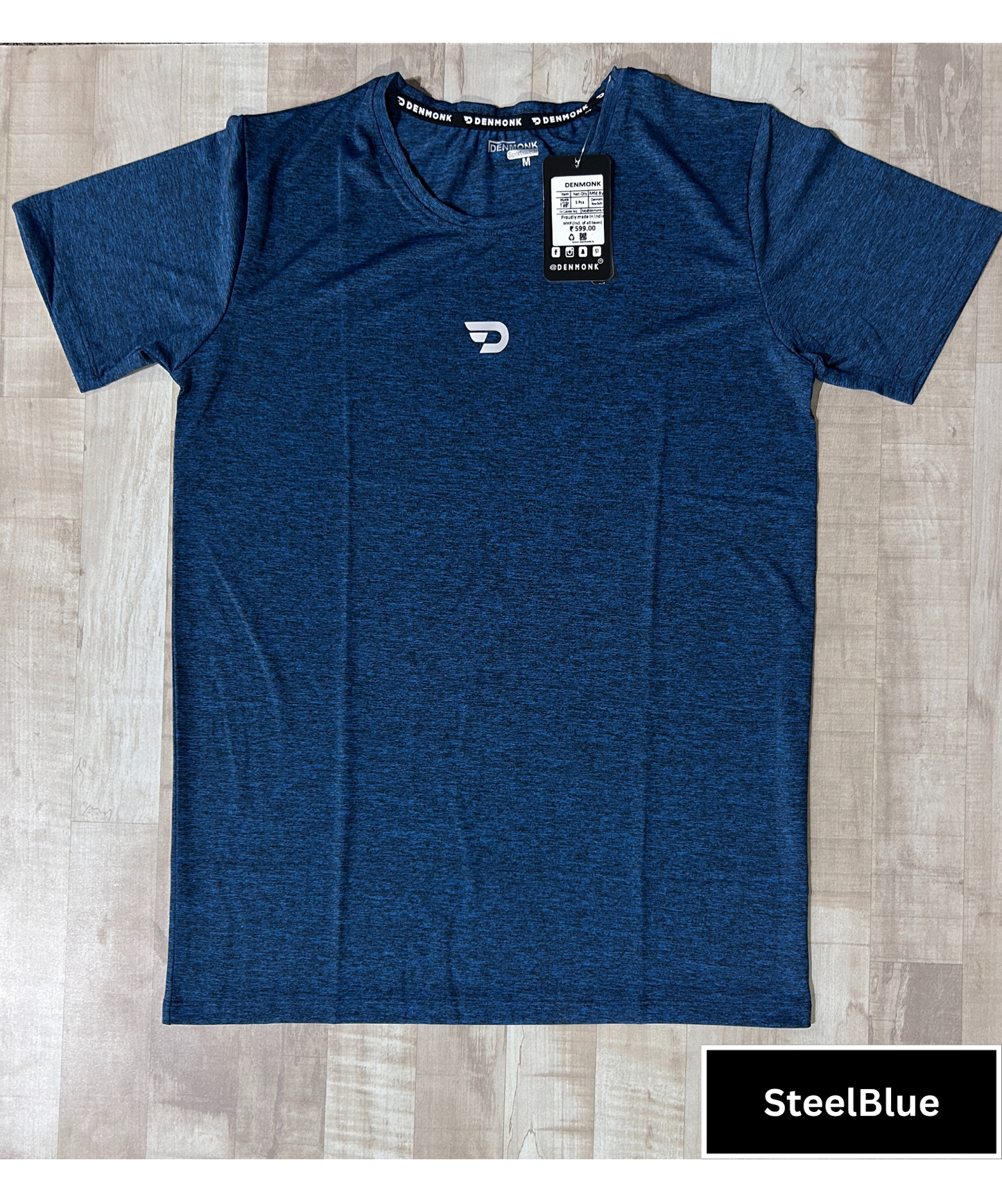 Action T-shirt - Imported 4way Milanch Lycra (GSM 180)