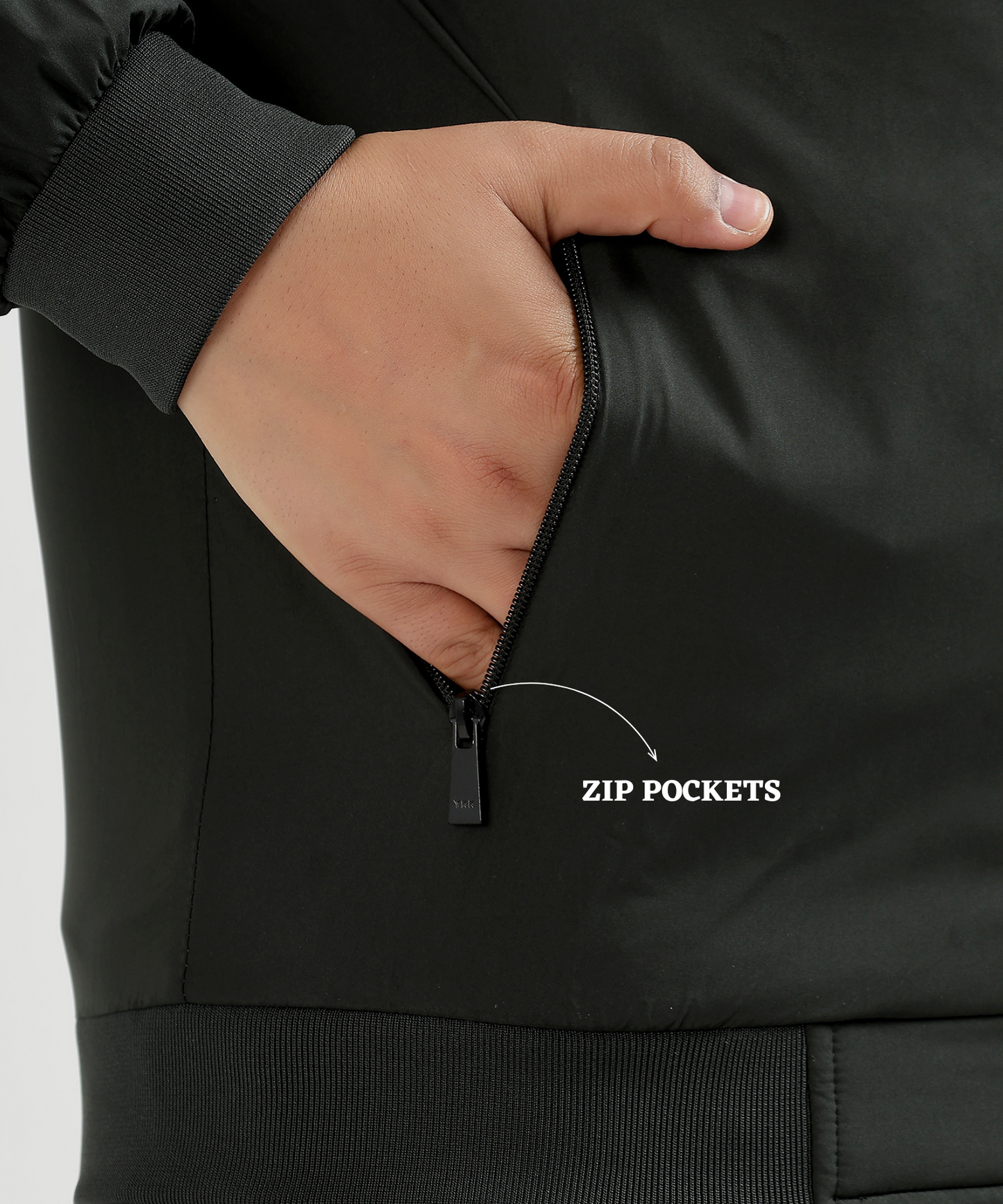 Imported Premium Quality Feather Touch Plus Size Waterproof Fabric Jacket (GSM 350)