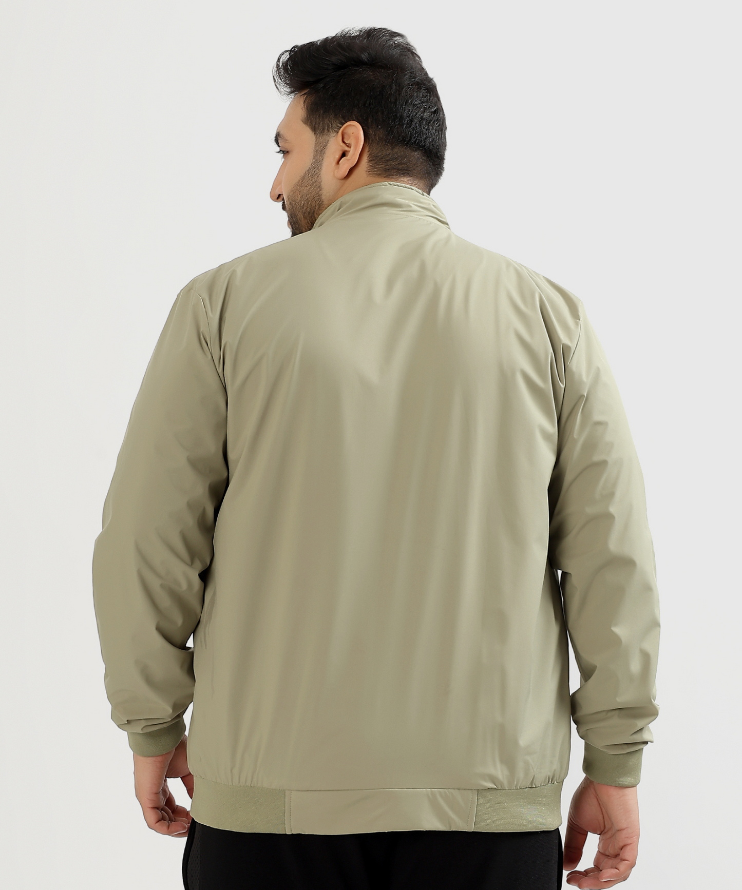 Imported Premium Quality Feather Touch Plus Size Waterproof Fabric Jacket (GSM 350)