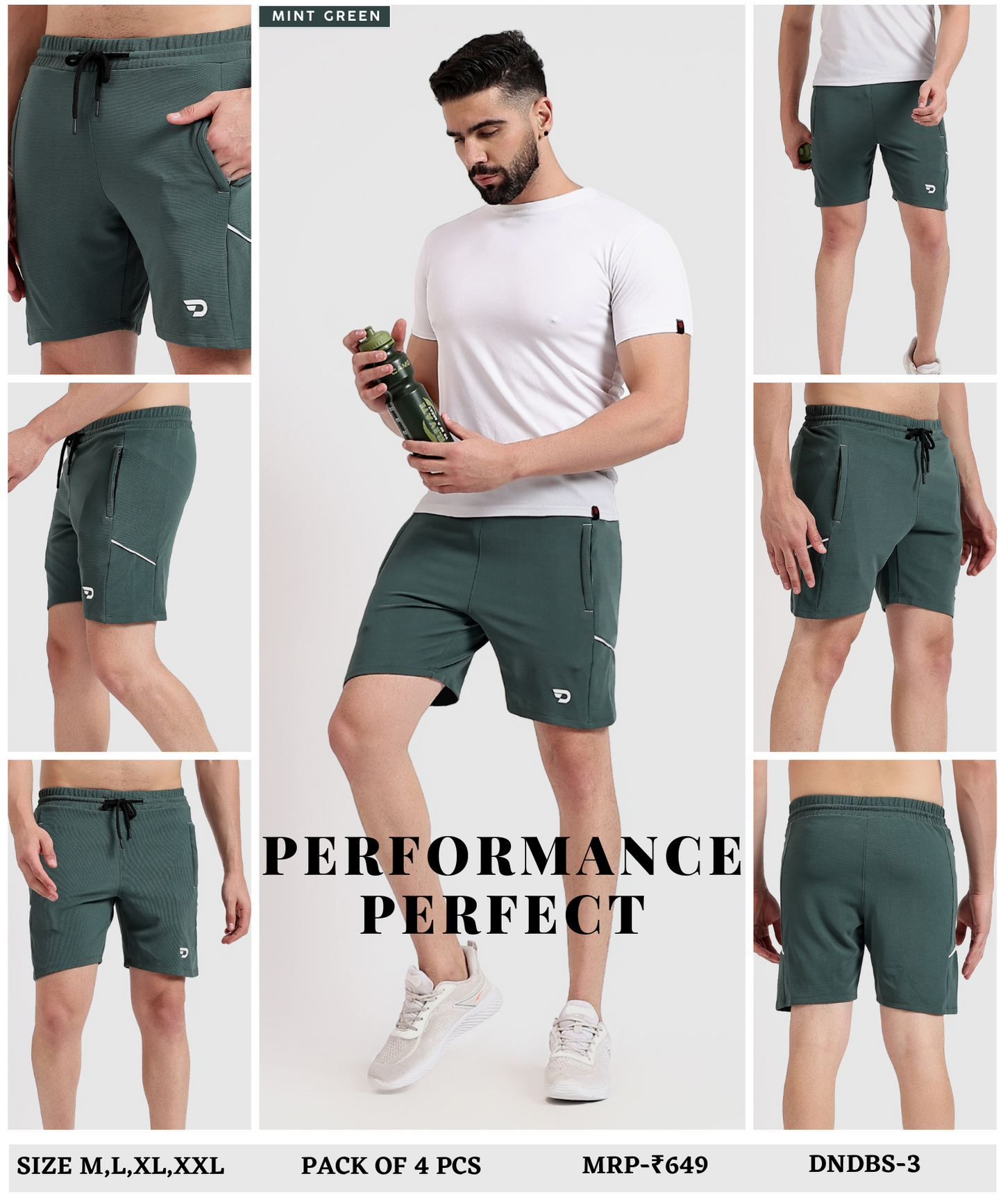 Dobby Lycra Shorts - B2BZONE