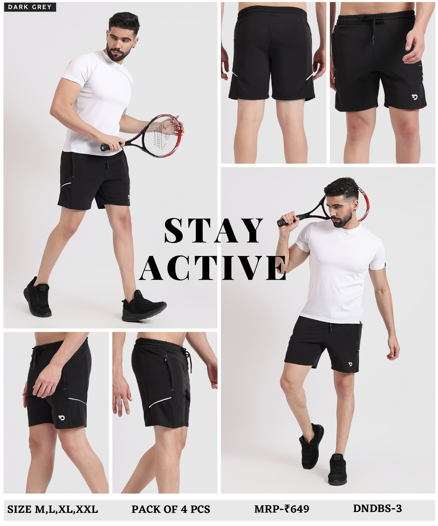 Dobby Lycra Shorts - B2BZONE