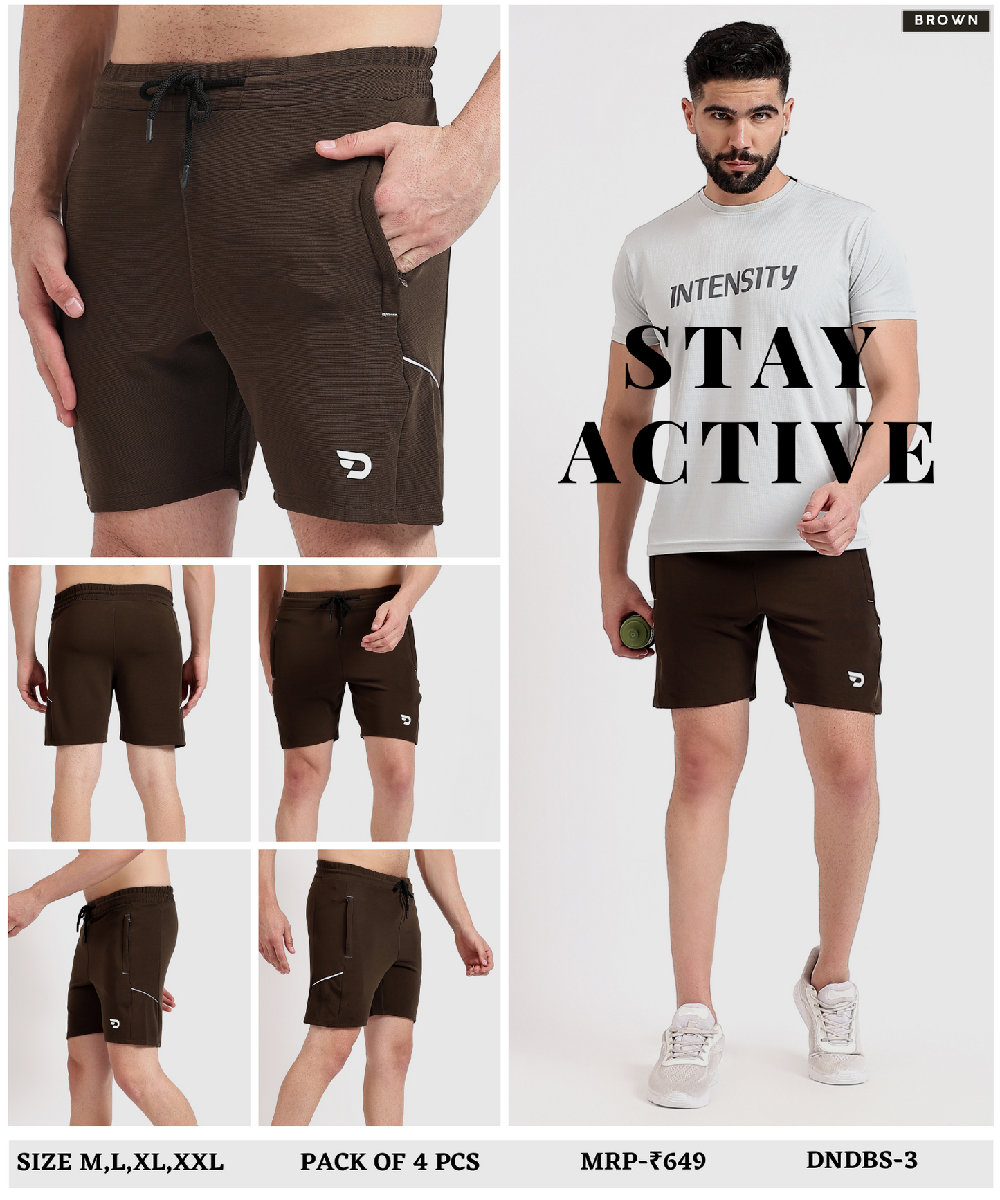 Dobby Lycra Shorts - B2BZONE