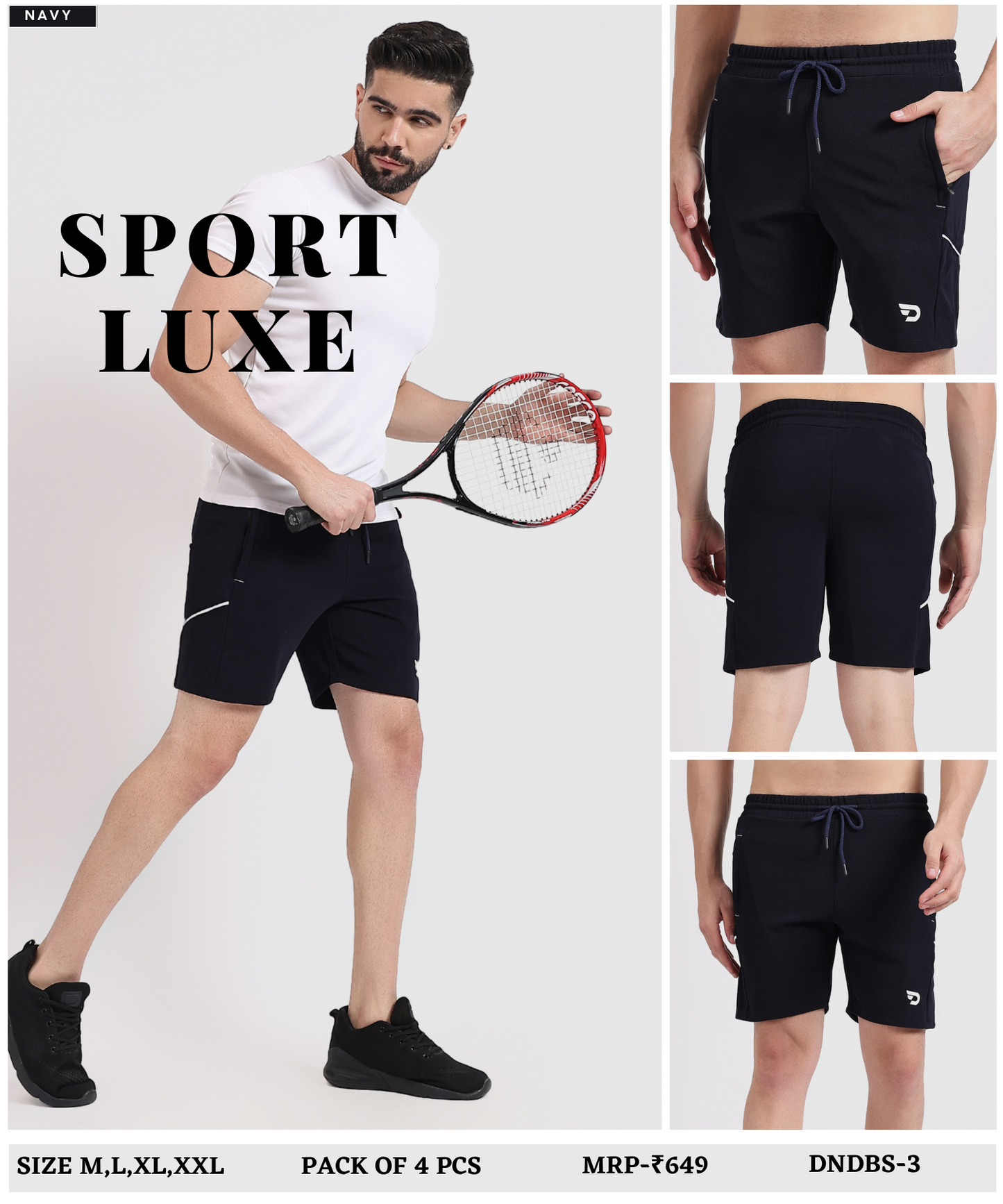 Dobby Lycra Shorts - B2BZONE