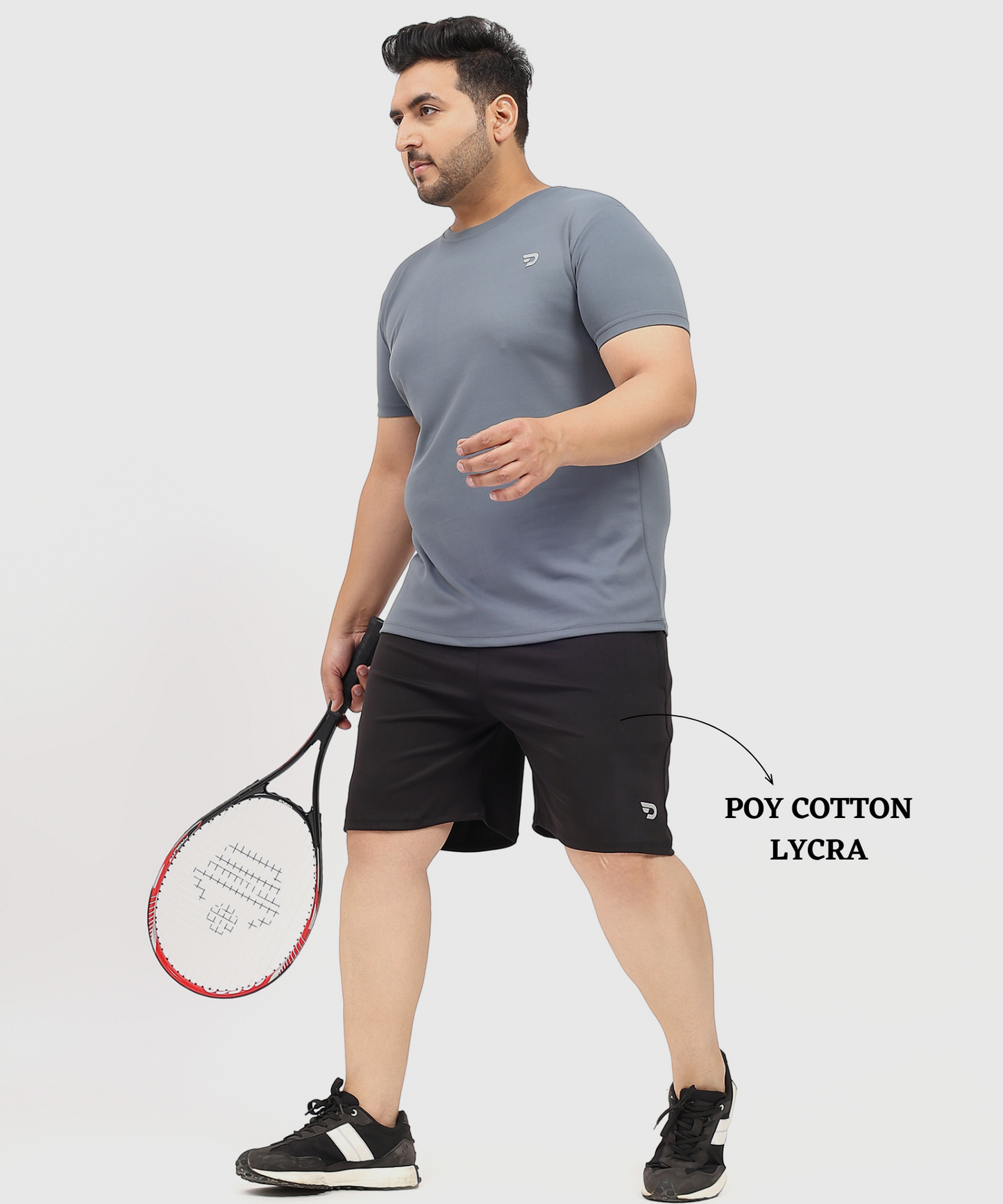 Poly Cotton Lycra Shorts
