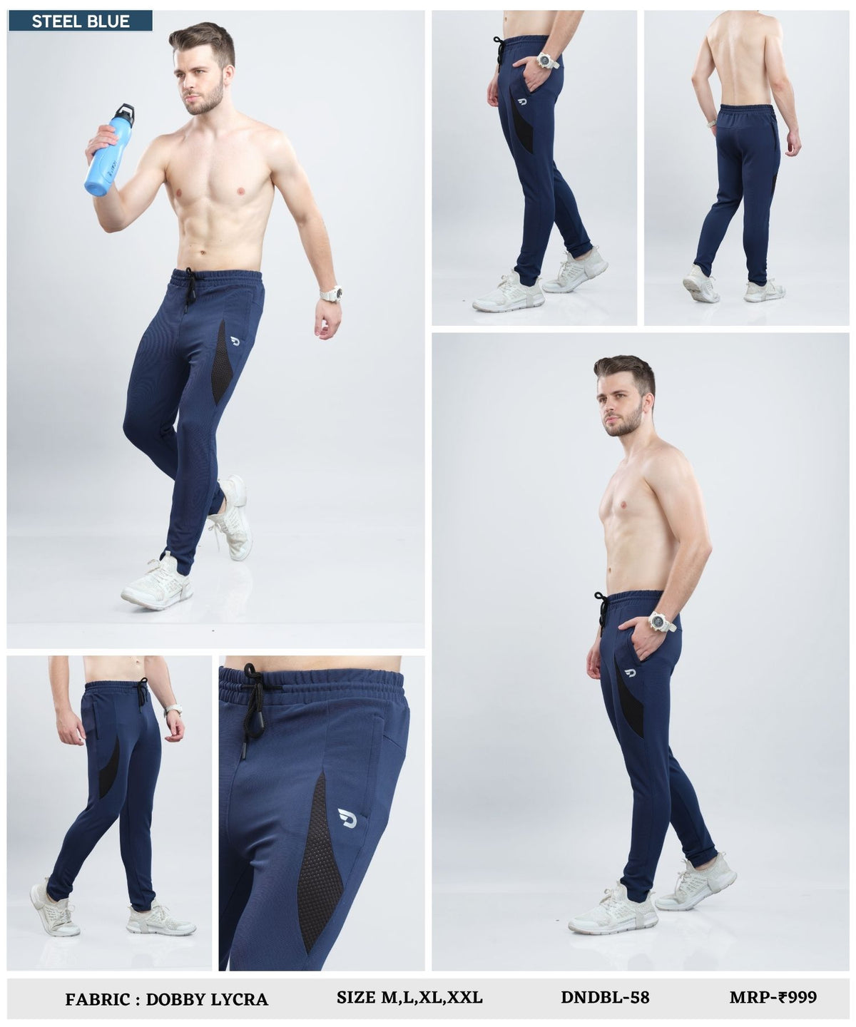 ActiveFlex Trackpant - Imported Dobby Lycra (GSM 280) | DOD