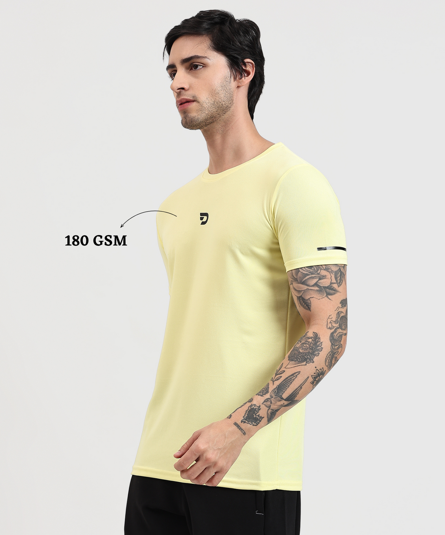 Dotknit Flex T-Shirts - Imported Dotnit Lycra (GSM 180)