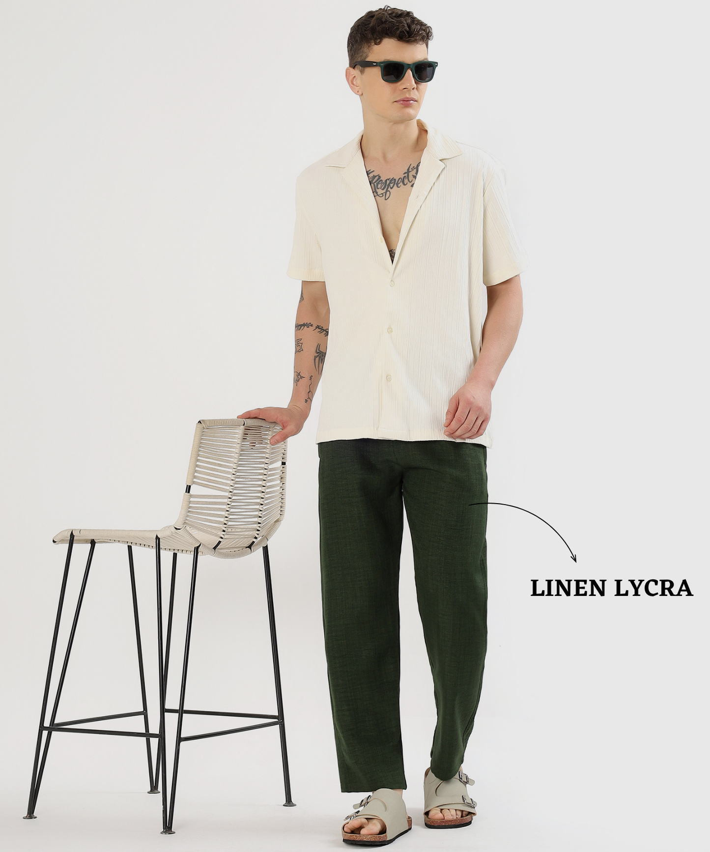UrbanLoom Linen pant –Imported Linen Lycra (GSM 180)