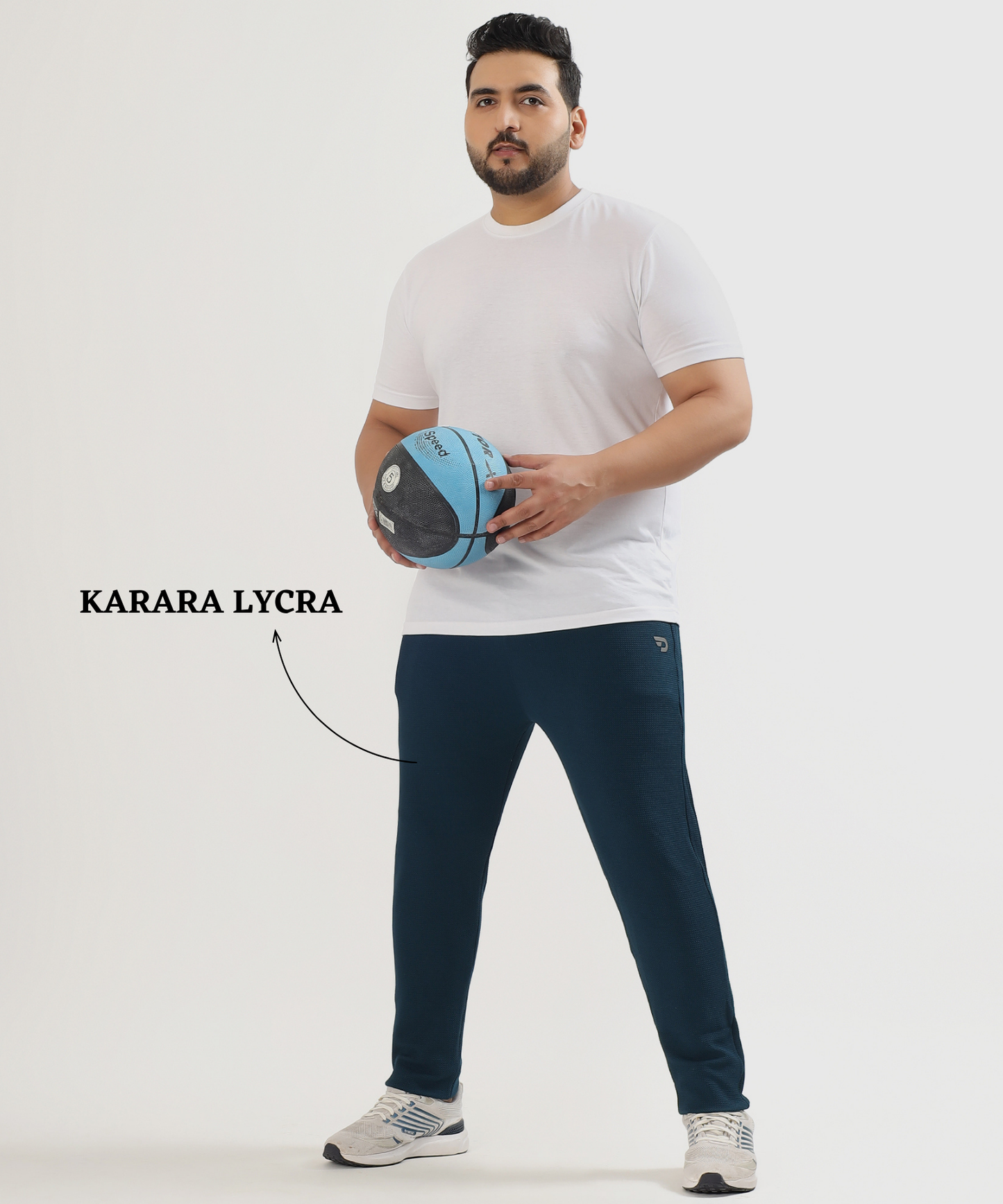 KararaFlex TrackPant - Imported Karara Lycra Plus Size Lower (GSM 260)