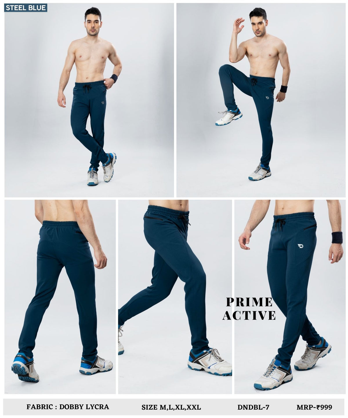 AirFlex Trackpant - Imported Dobby Lycra Trackpant (GSM 280) |DOD