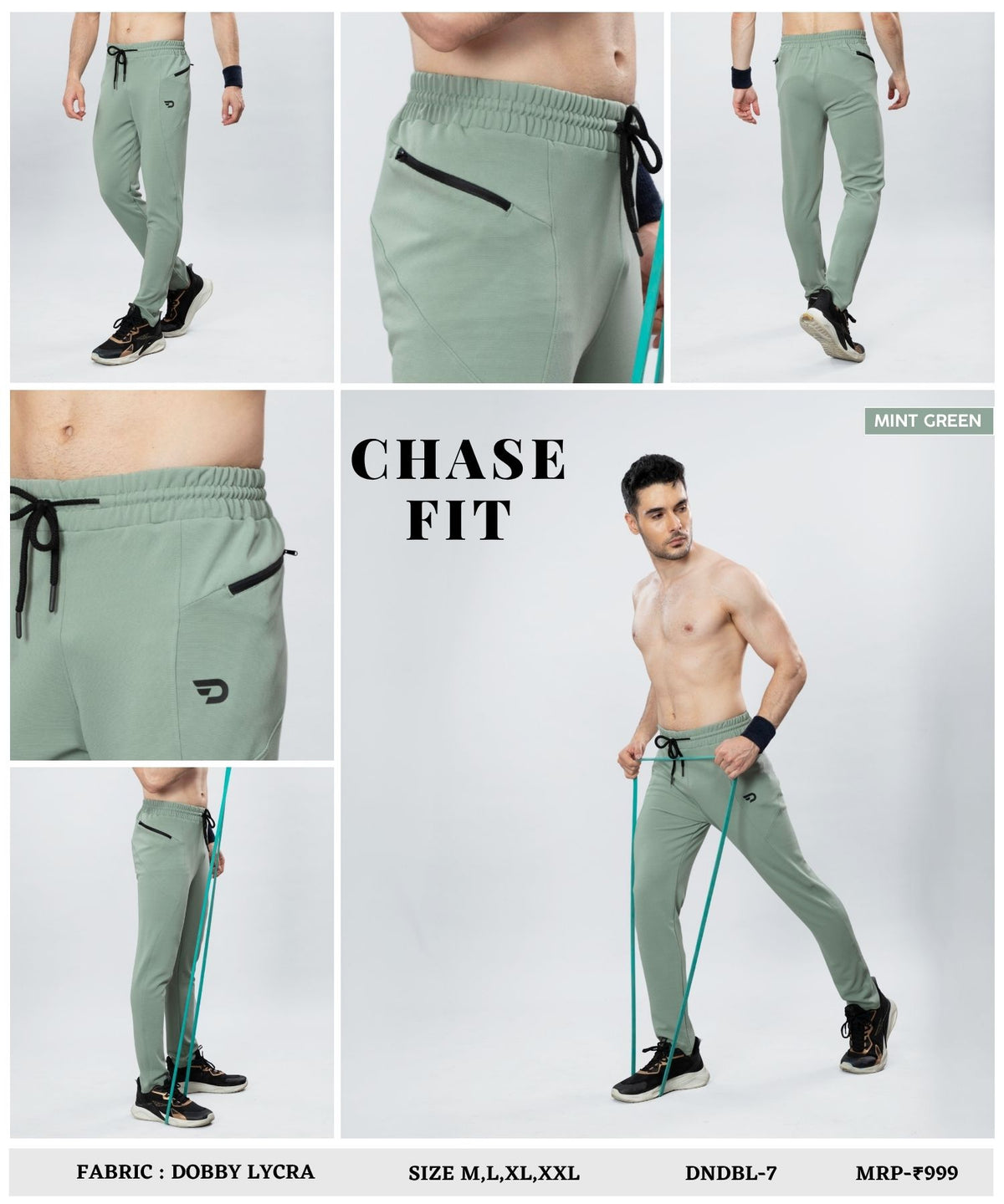 AirFlex Trackpant - Imported Dobby Lycra Trackpant (GSM 280) | DOD