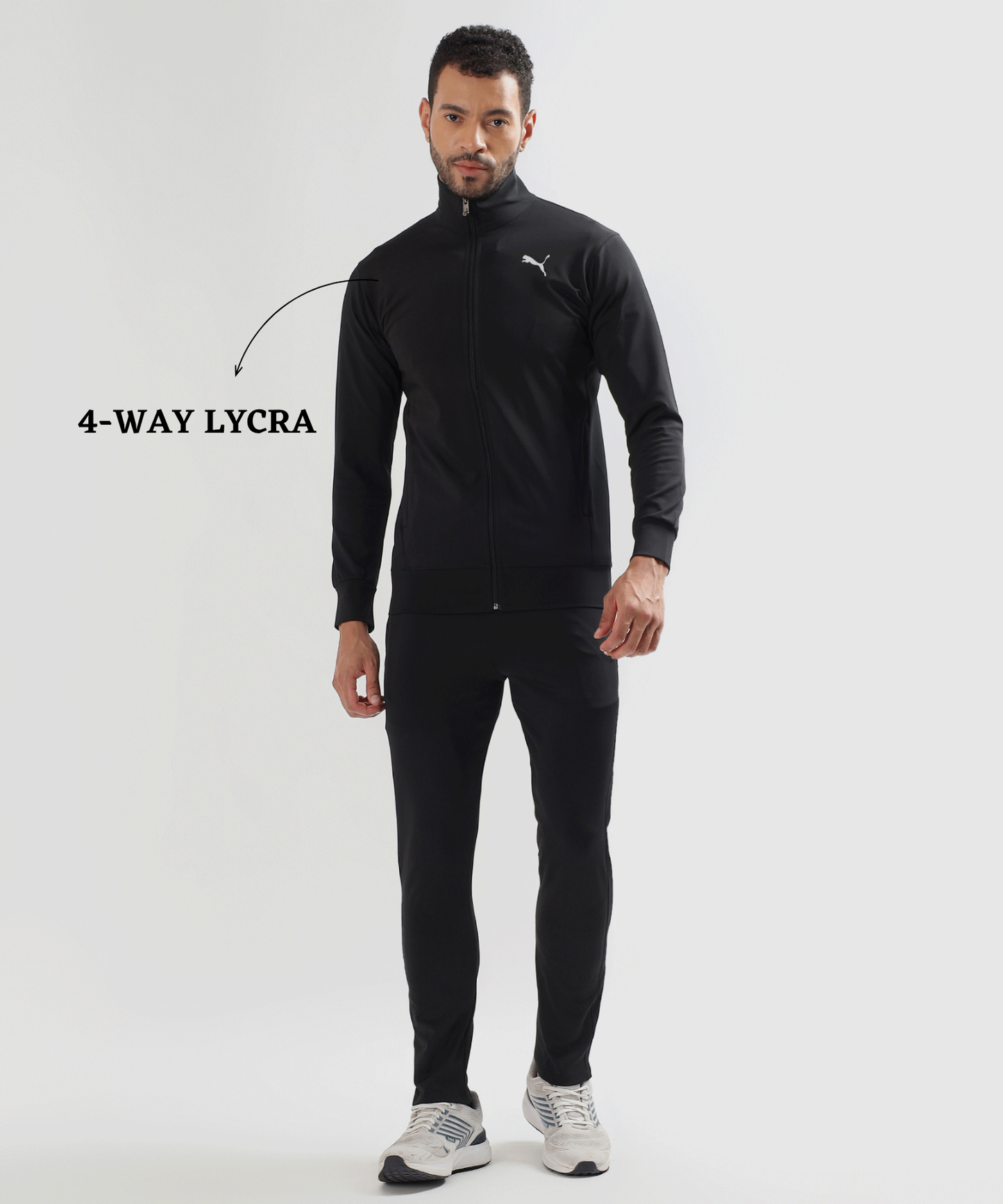 4-Way MotionZip Tracksuit - Imported 4way Lycra(GSM 290)