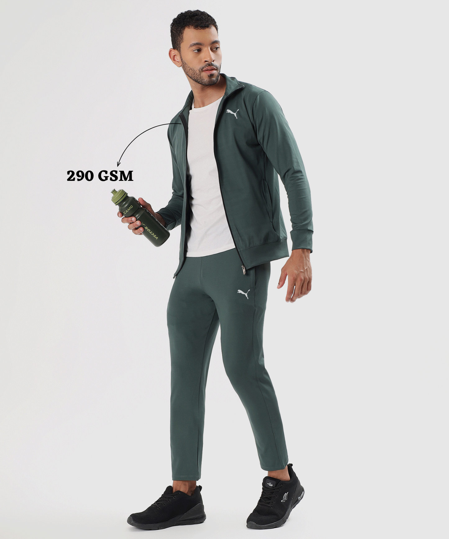 4-Way MotionZip Tracksuit - Imported 4way Lycra(GSM 290)