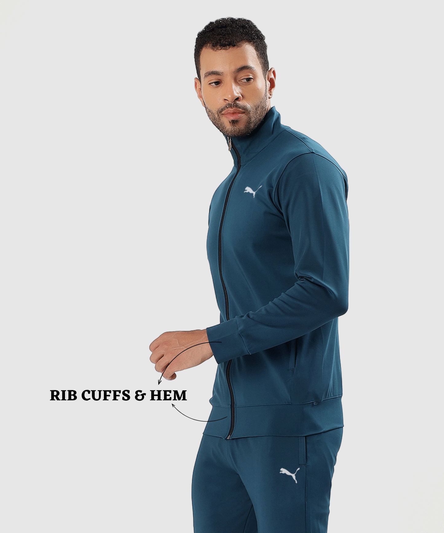 4-Way MotionZip Tracksuit - Imported 4way Lycra(GSM 290)