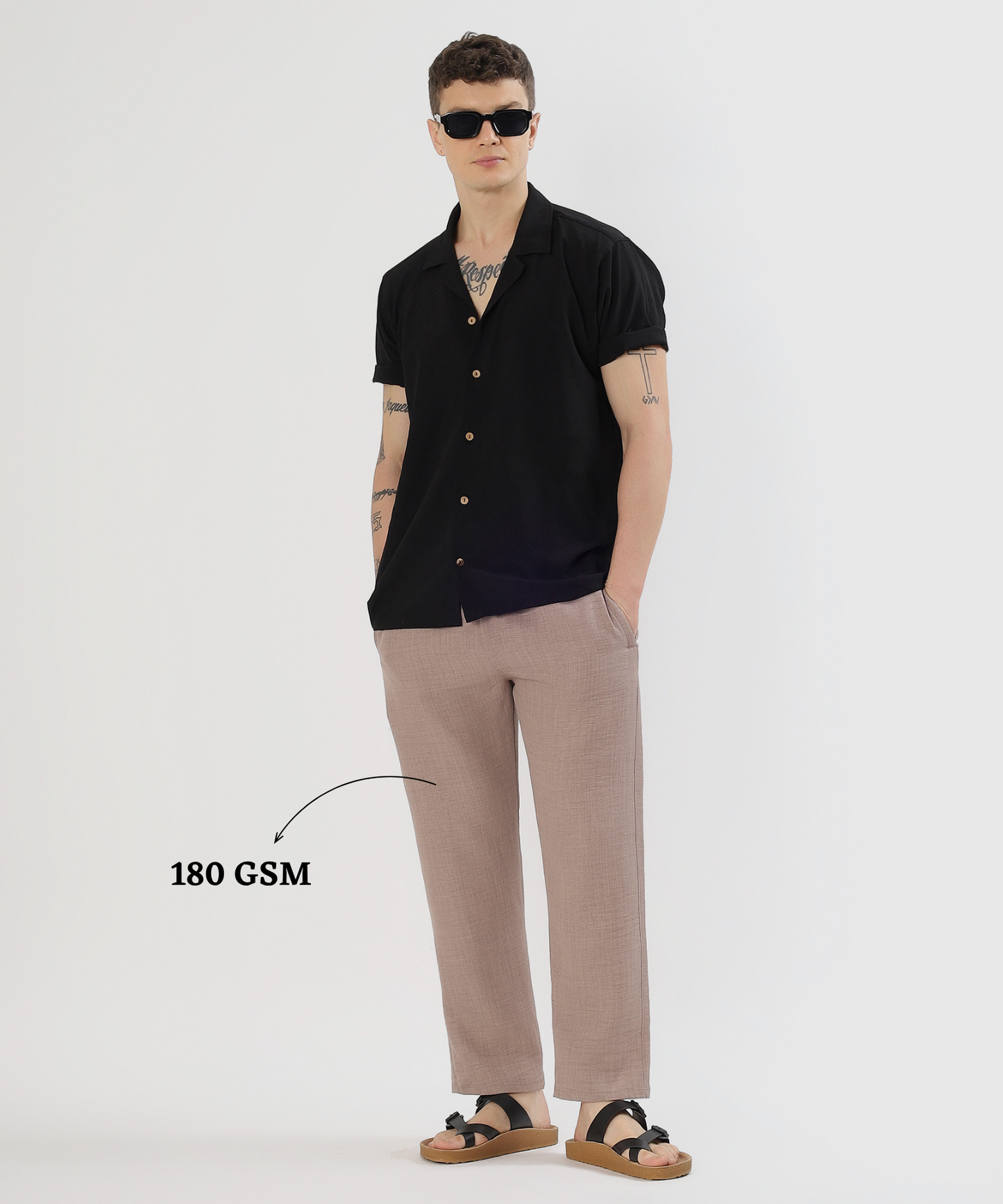 UrbanLoom Linen pant –Imported Linen Lycra (GSM 180)