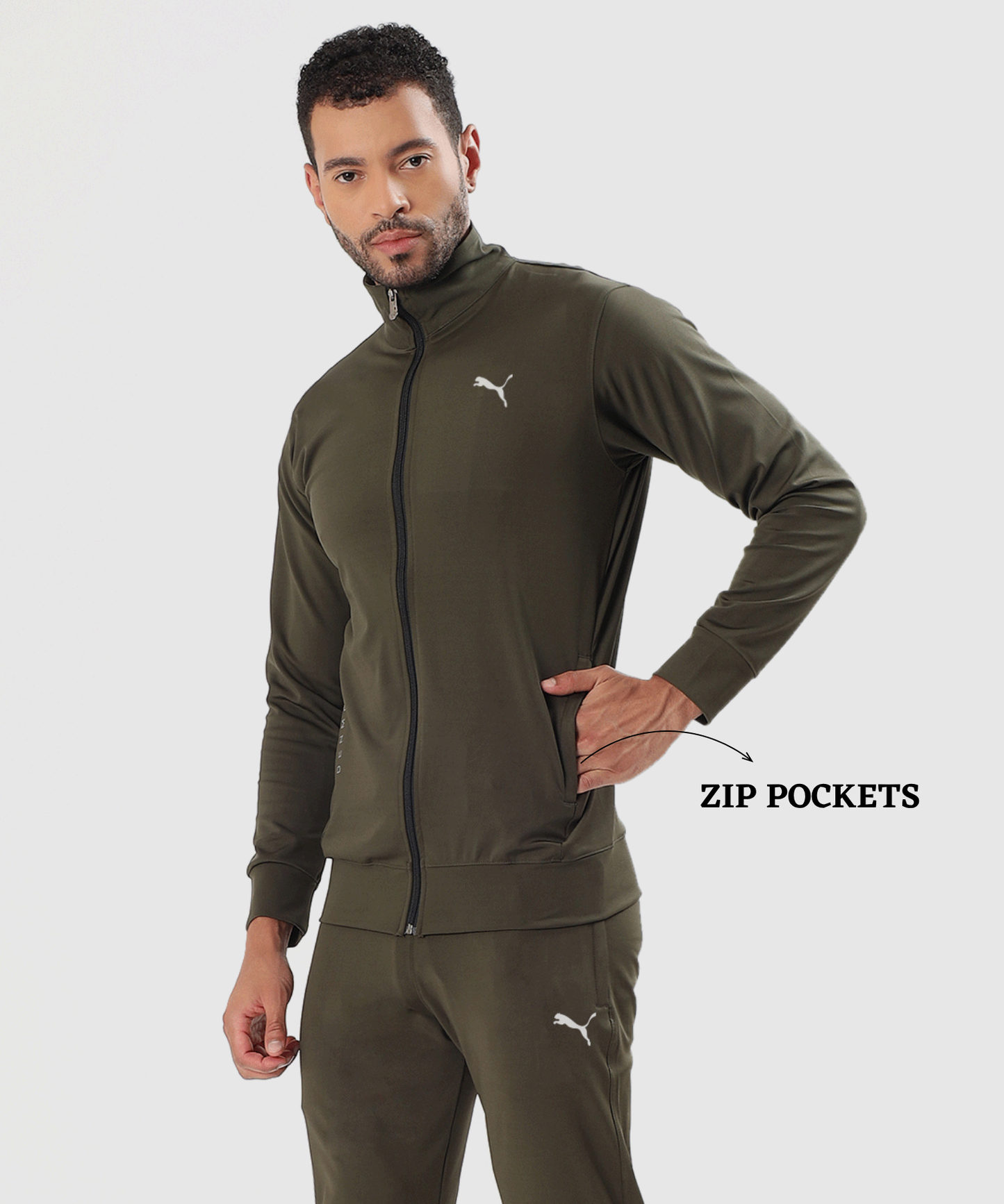 4-Way MotionZip Tracksuit - Imported 4way Lycra(GSM 290)