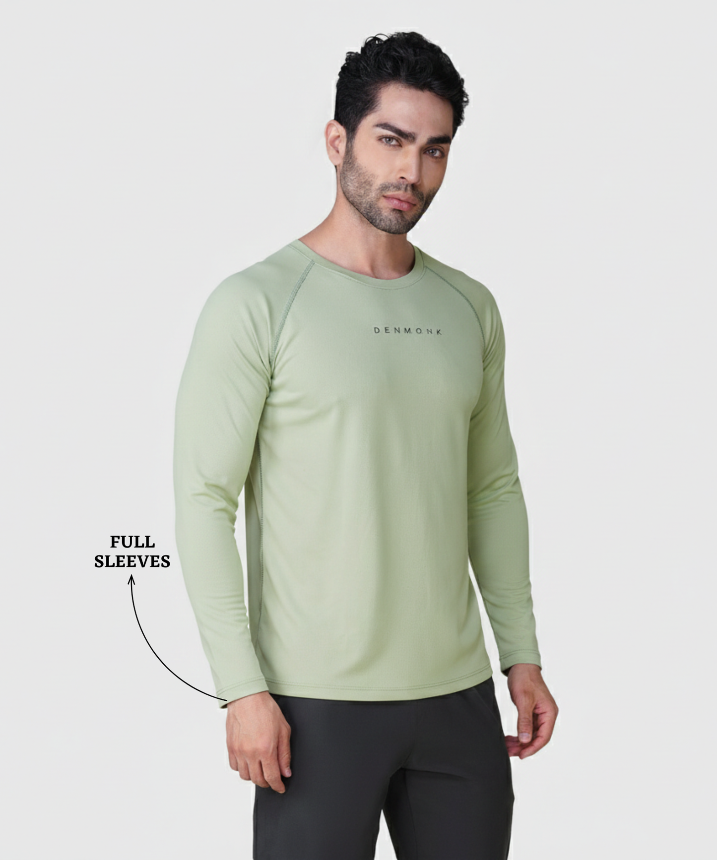Men’s Activewear Sports T-Shirt | Dotnit Lycra Fabric | 180 GSM | Full Sleeve Gym Wear
