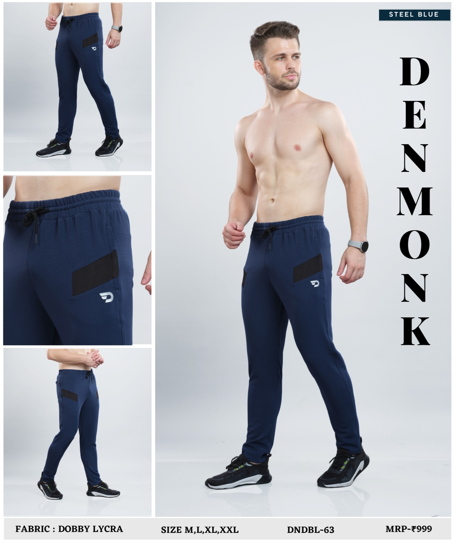 Flex trackpant - Imported Dobby Lycra (GSM 280)