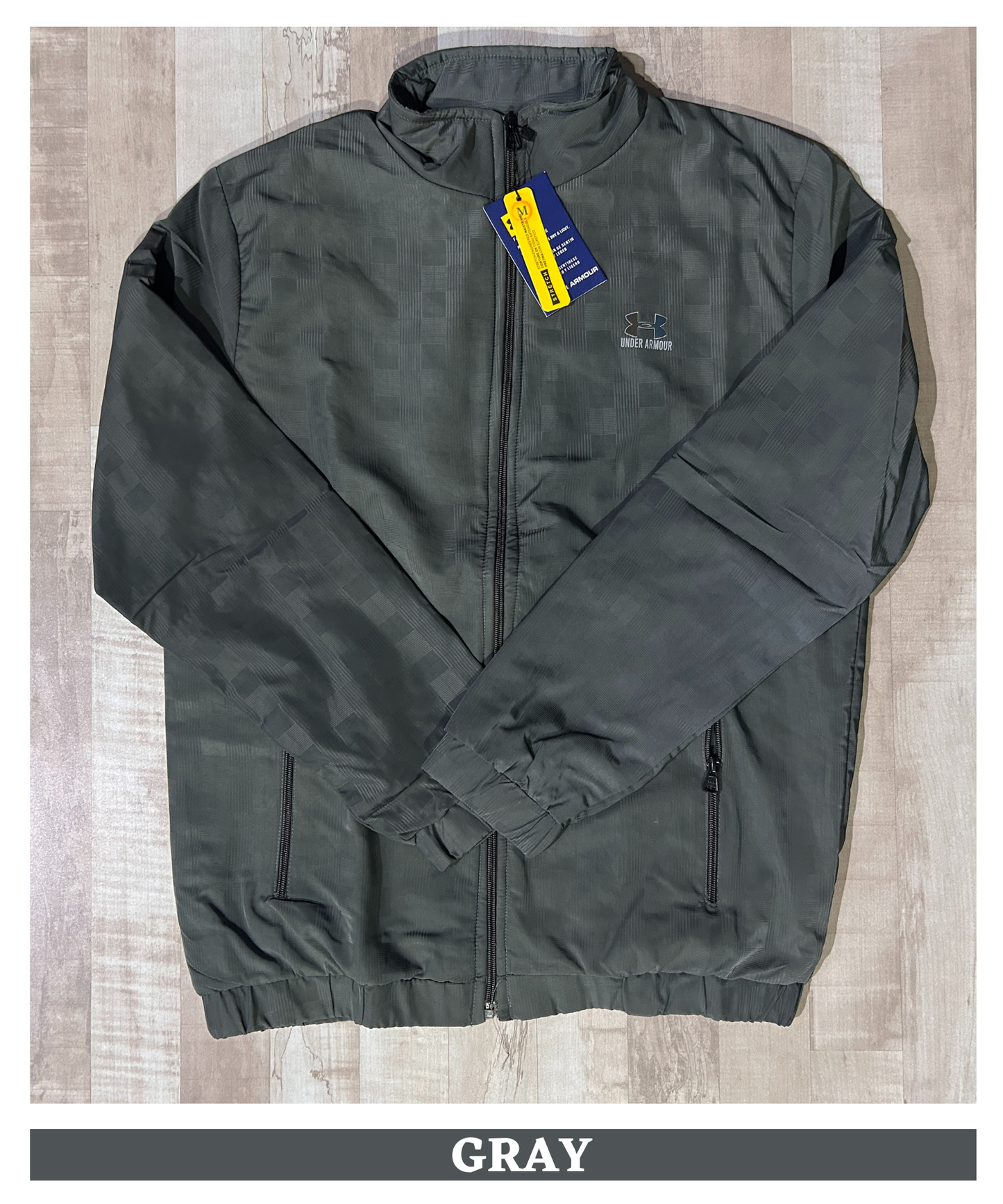 Premium Quality Nylon Check Windcheater Jackets (GSM 350)