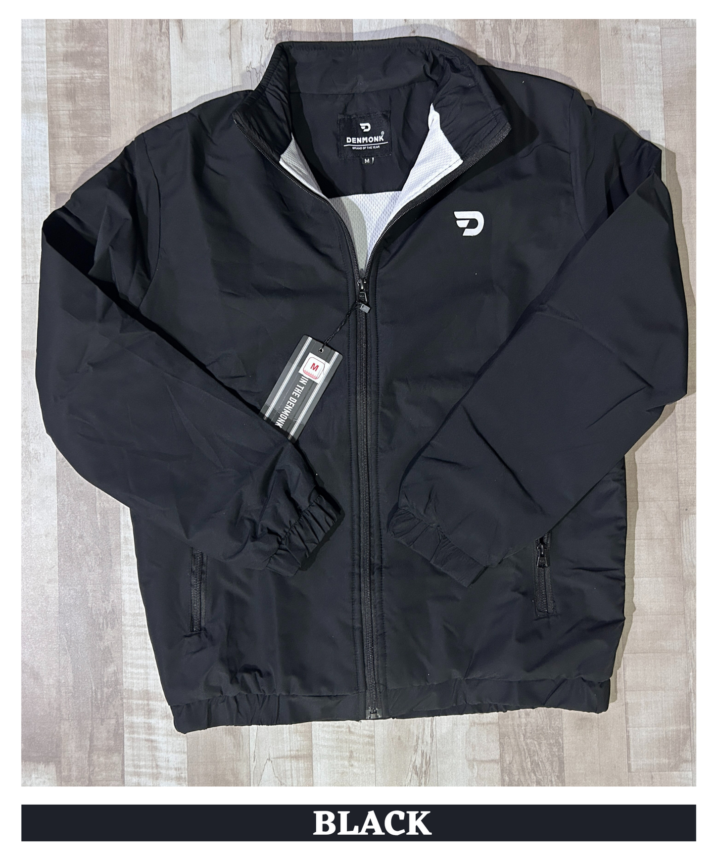 Imported 50D Spandex Waterproof Windcheater (GSM 350)