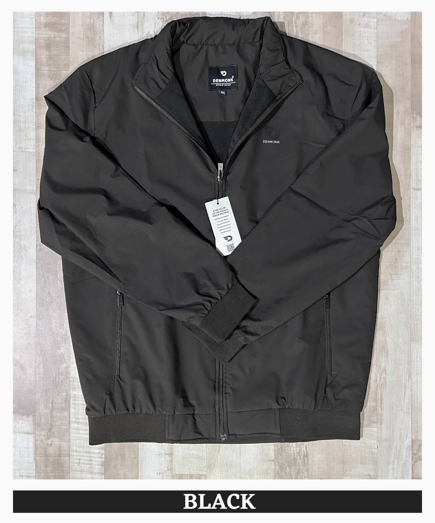 Imported Premium Quality Feather Touch Plus Size Waterproof Fabric Jacket (GSM 350)